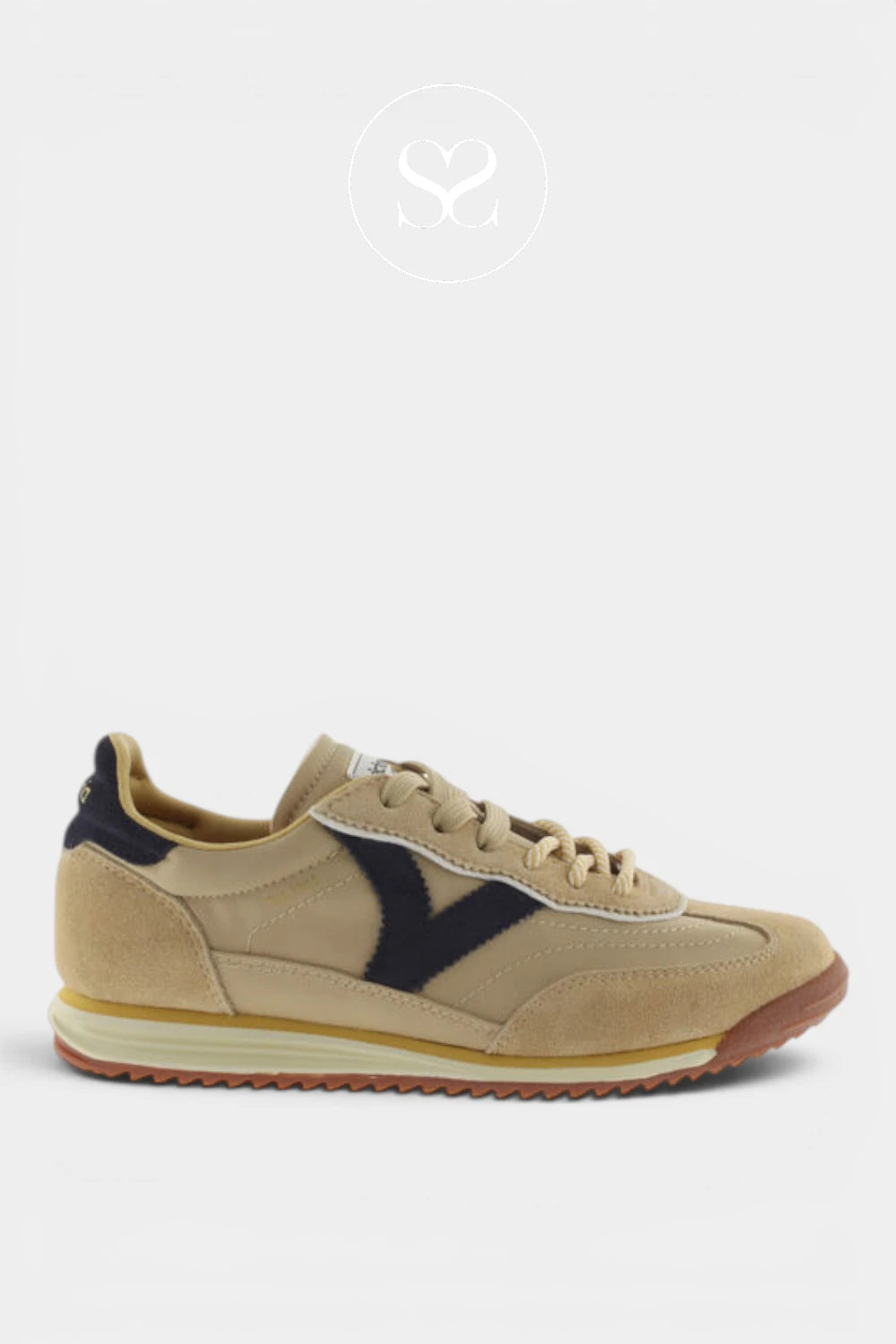 Victoria Beige Retro Trainers - 1158113 for Women - ireland