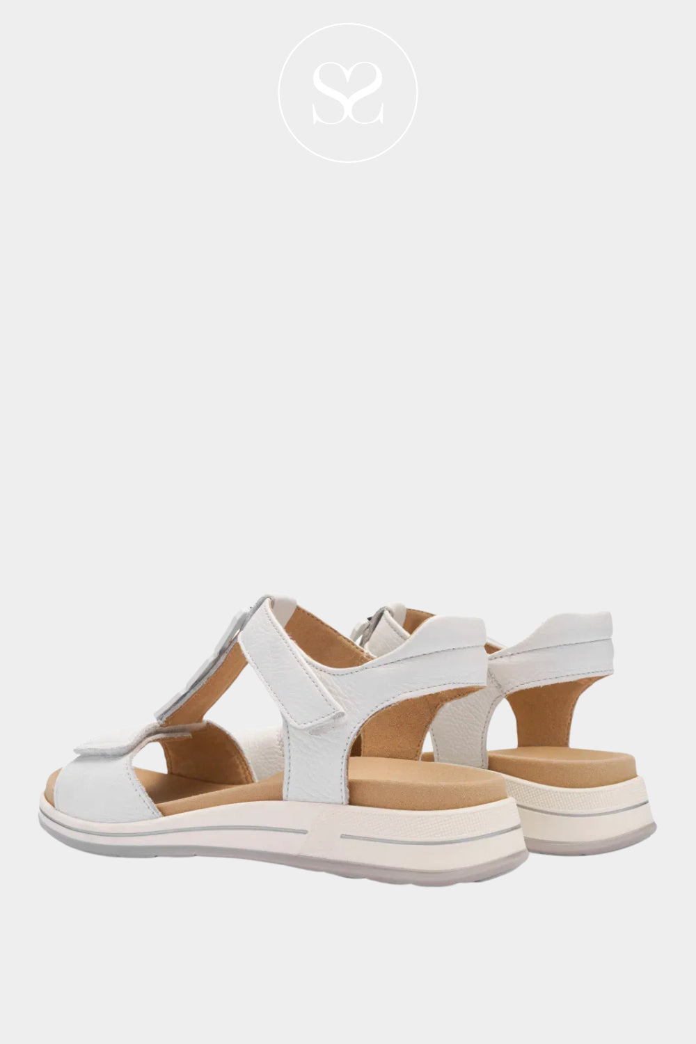 Ara low wedge walking sandals 12-34810.