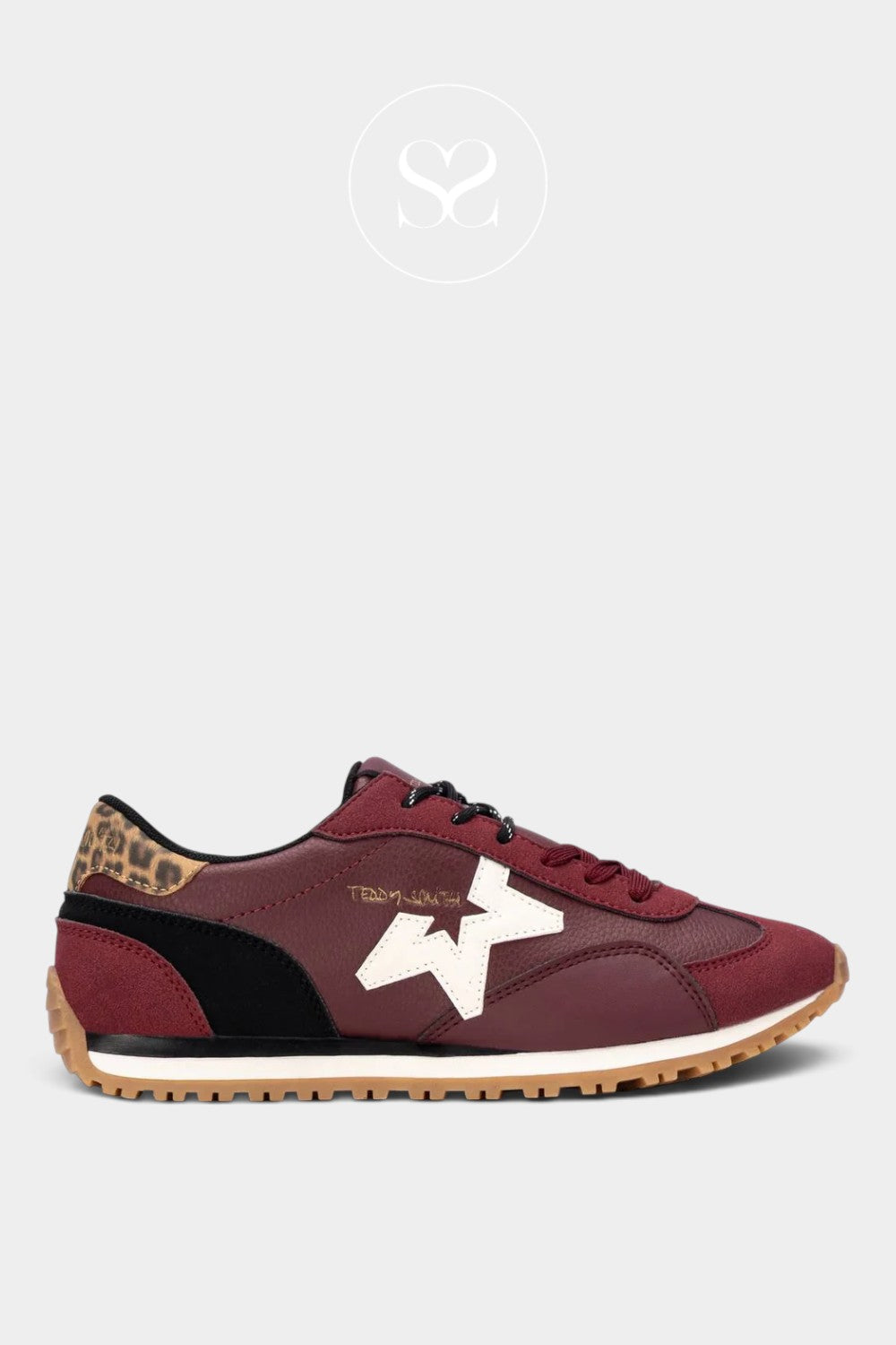Teddy Smith Wine Sporty Trainers - 121131