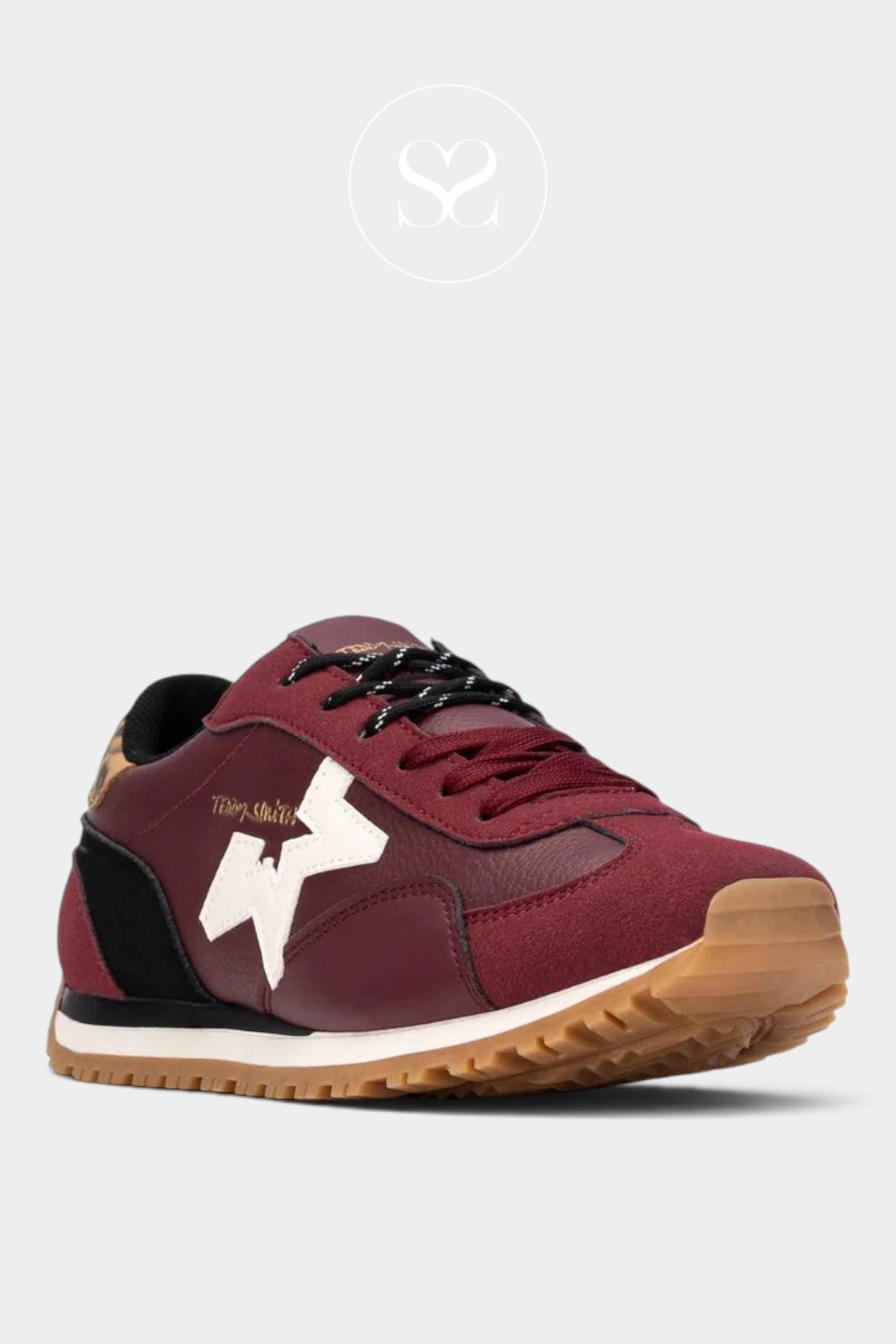 Teddy Smith Wine Sporty Trainers - 121131