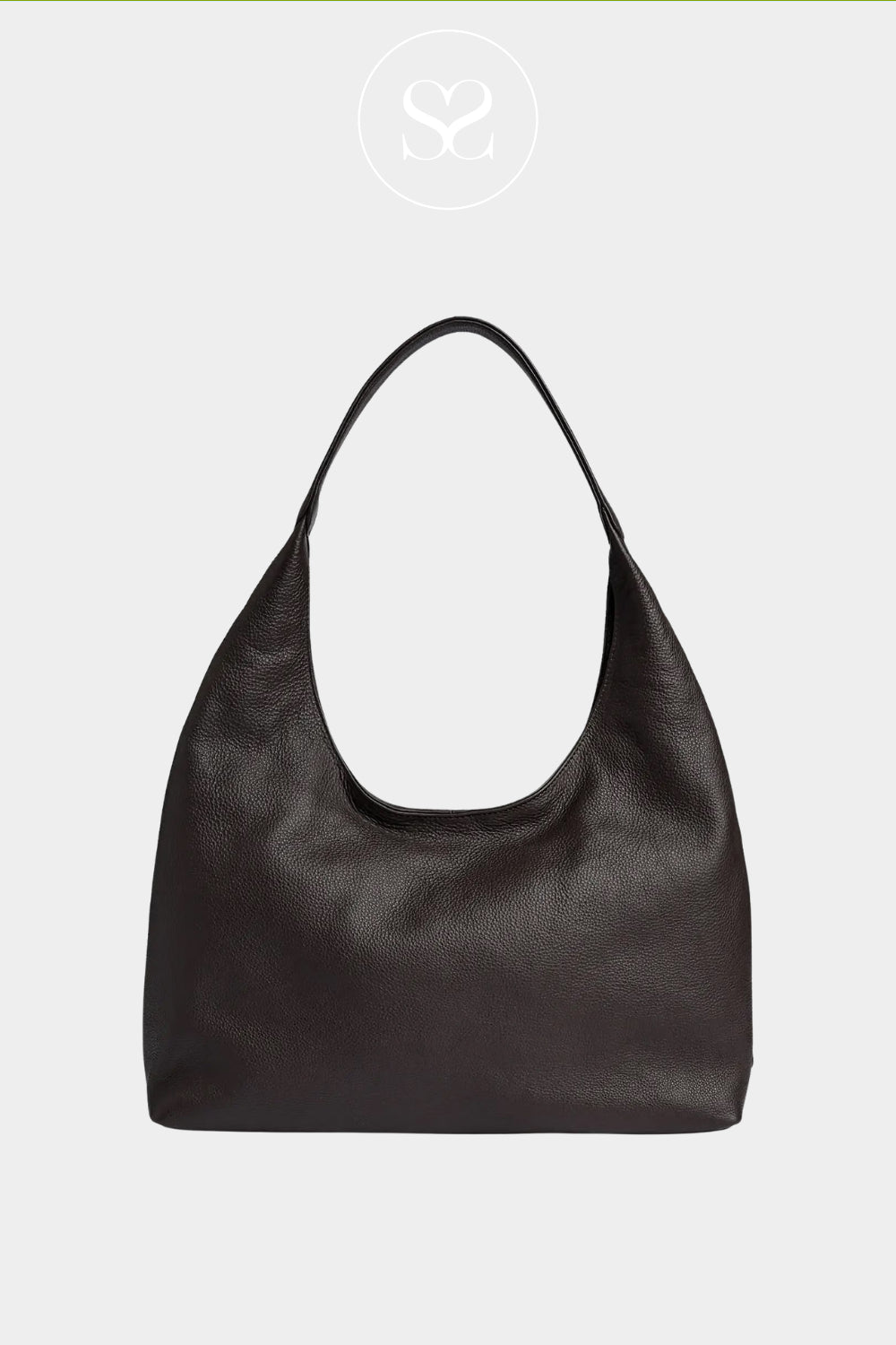 Depeche Dark Brown Shopper Style Handbag 17142