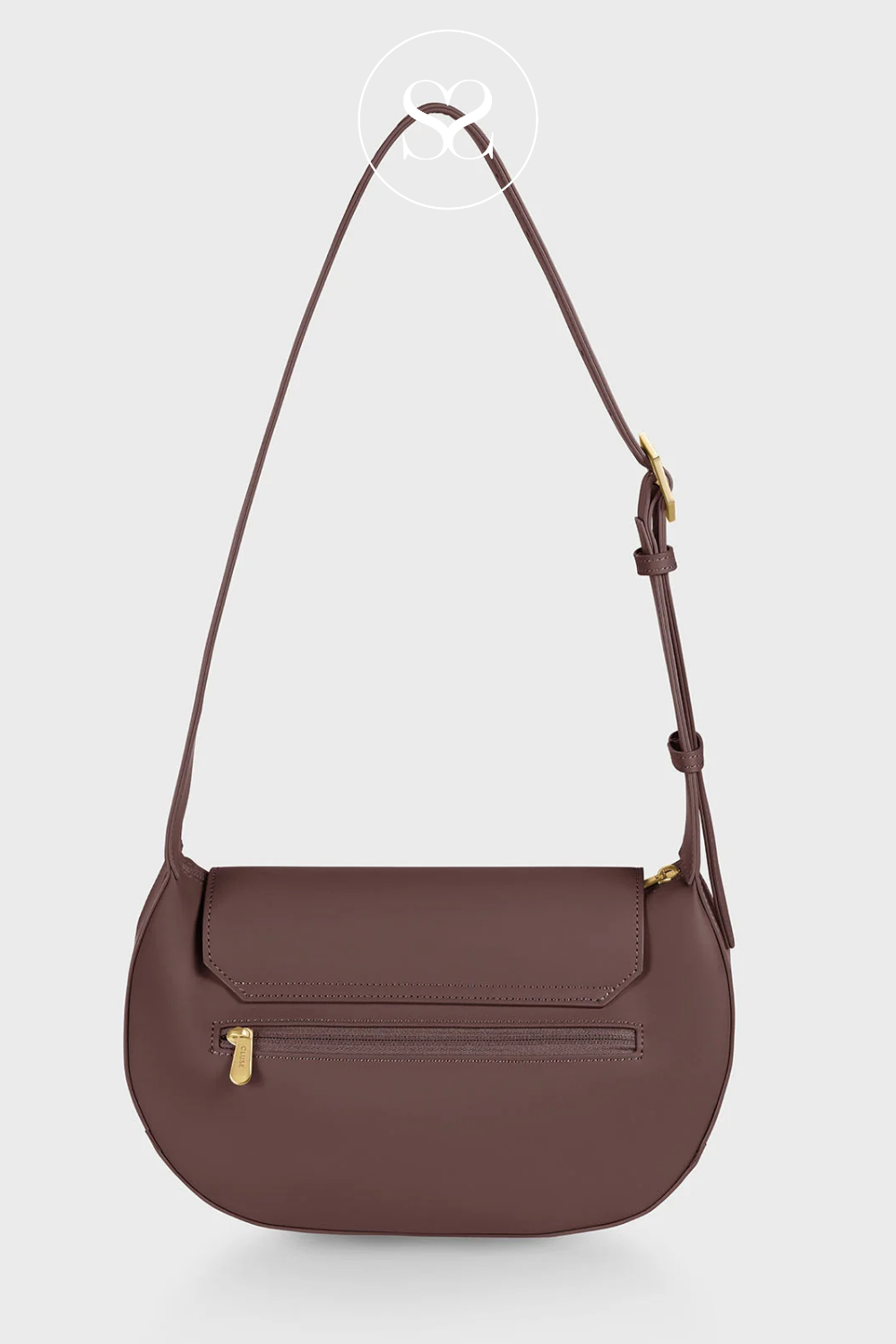 CLUSE DARK BROWN CROSSBODY BAG - CX04904