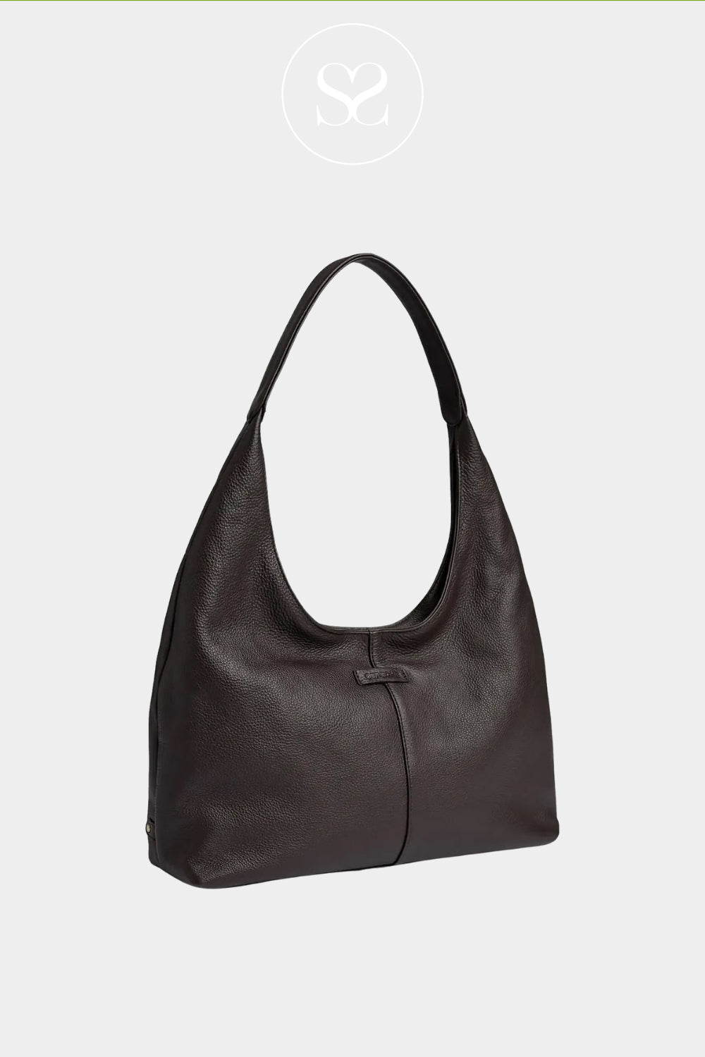 Depeche Dark Brown Shopper Style Handbag 17142