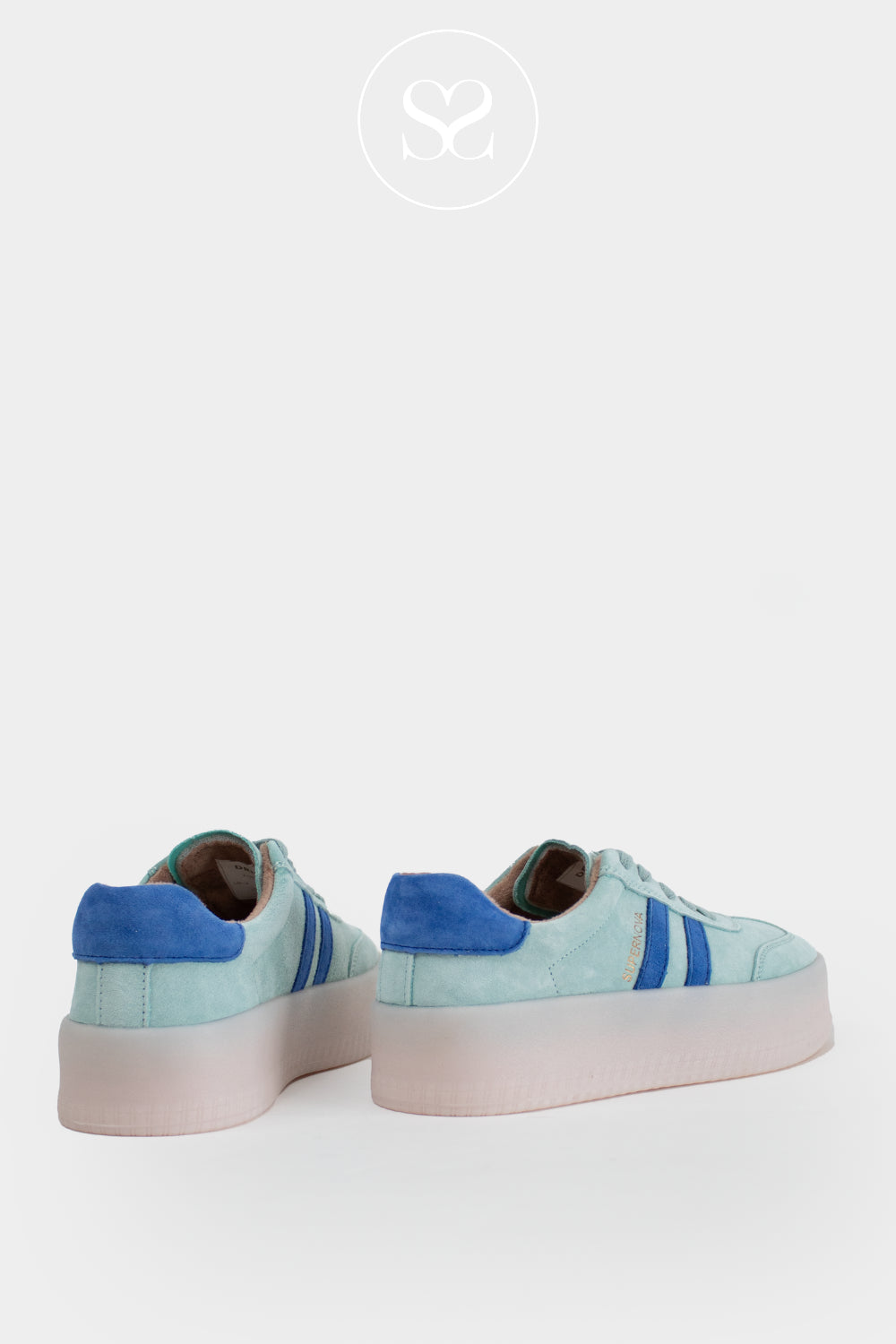 DRILLEYS  Mint Platform Trainers - Forty Three Ireland