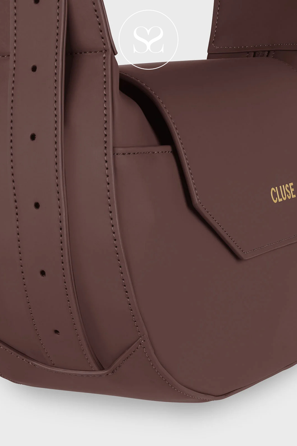 CLUSE DARK BROWN CROSSBODY BAG - CX04904