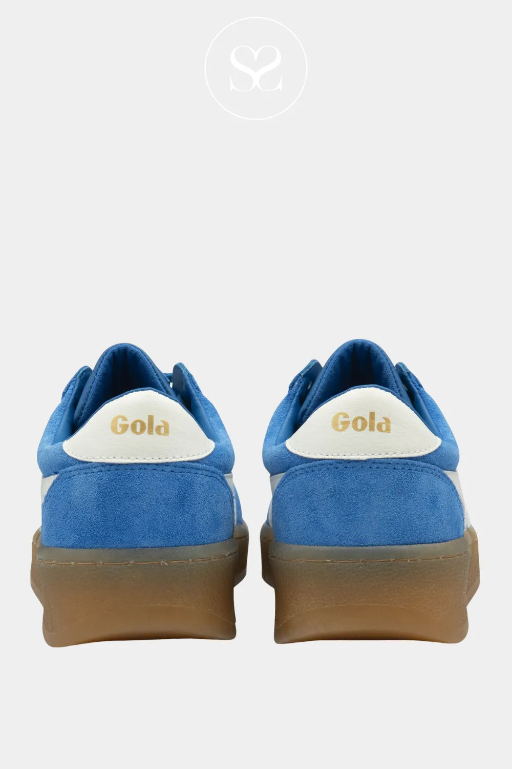 GOLA Blue Chunky Gum Sole Trainers for Women – GRANDSLAM
