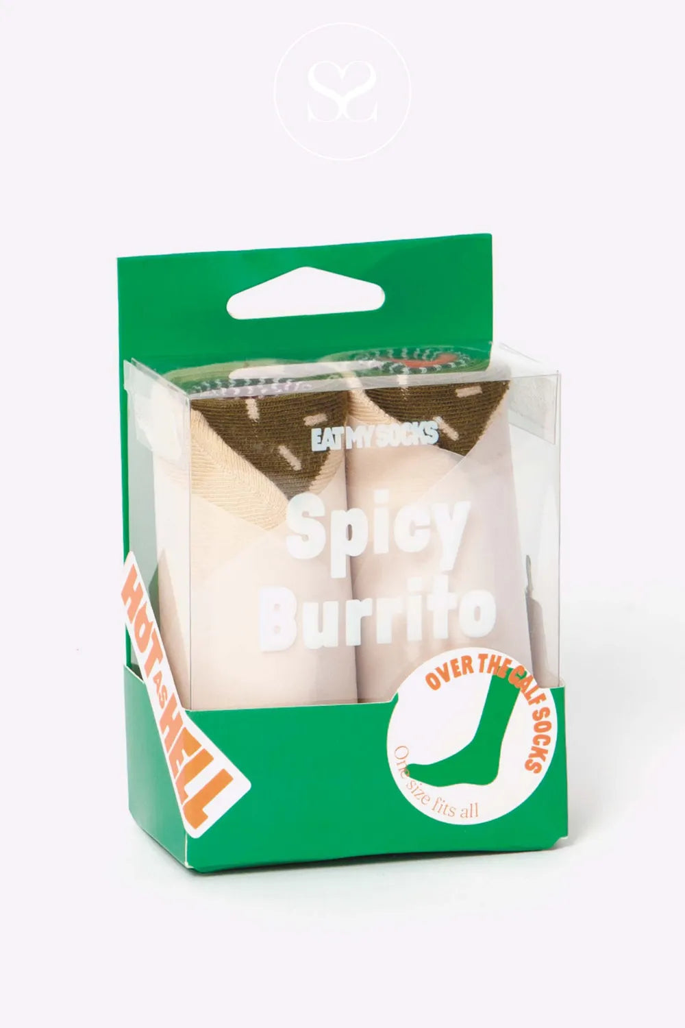 EAT MY SOCKS SPICY BURRITO SOCKS
