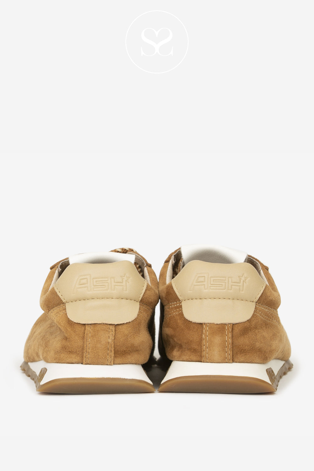 Ash Tan Suede Retro Trainers - Kill Bill