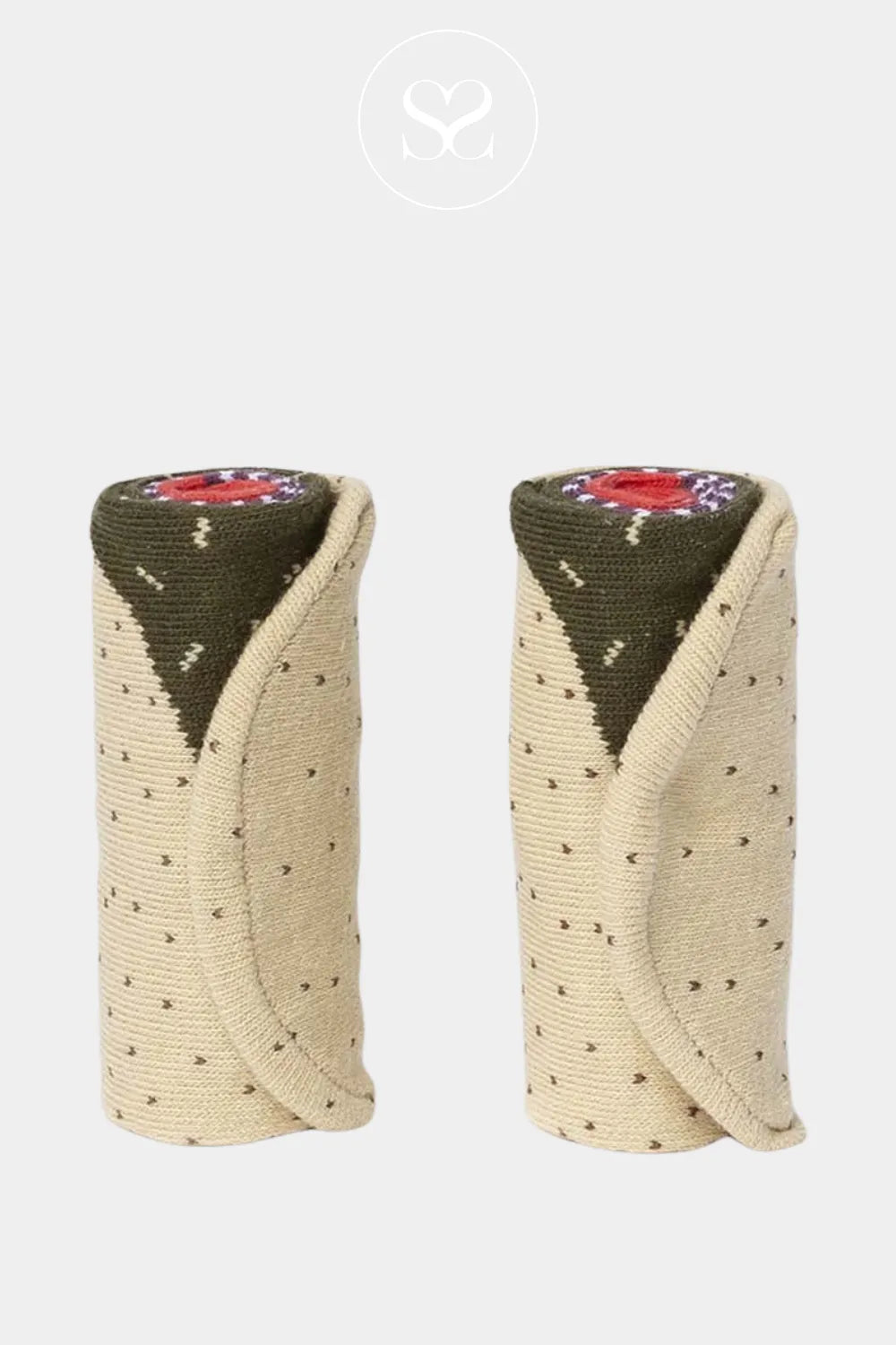 EAT MY SOCKS SPICY BURRITO SOCKS