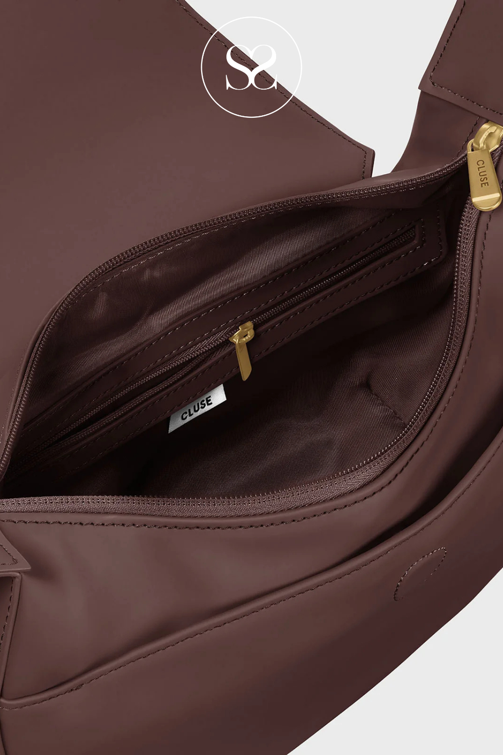 CLUSE DARK BROWN CROSSBODY BAG - CX04904