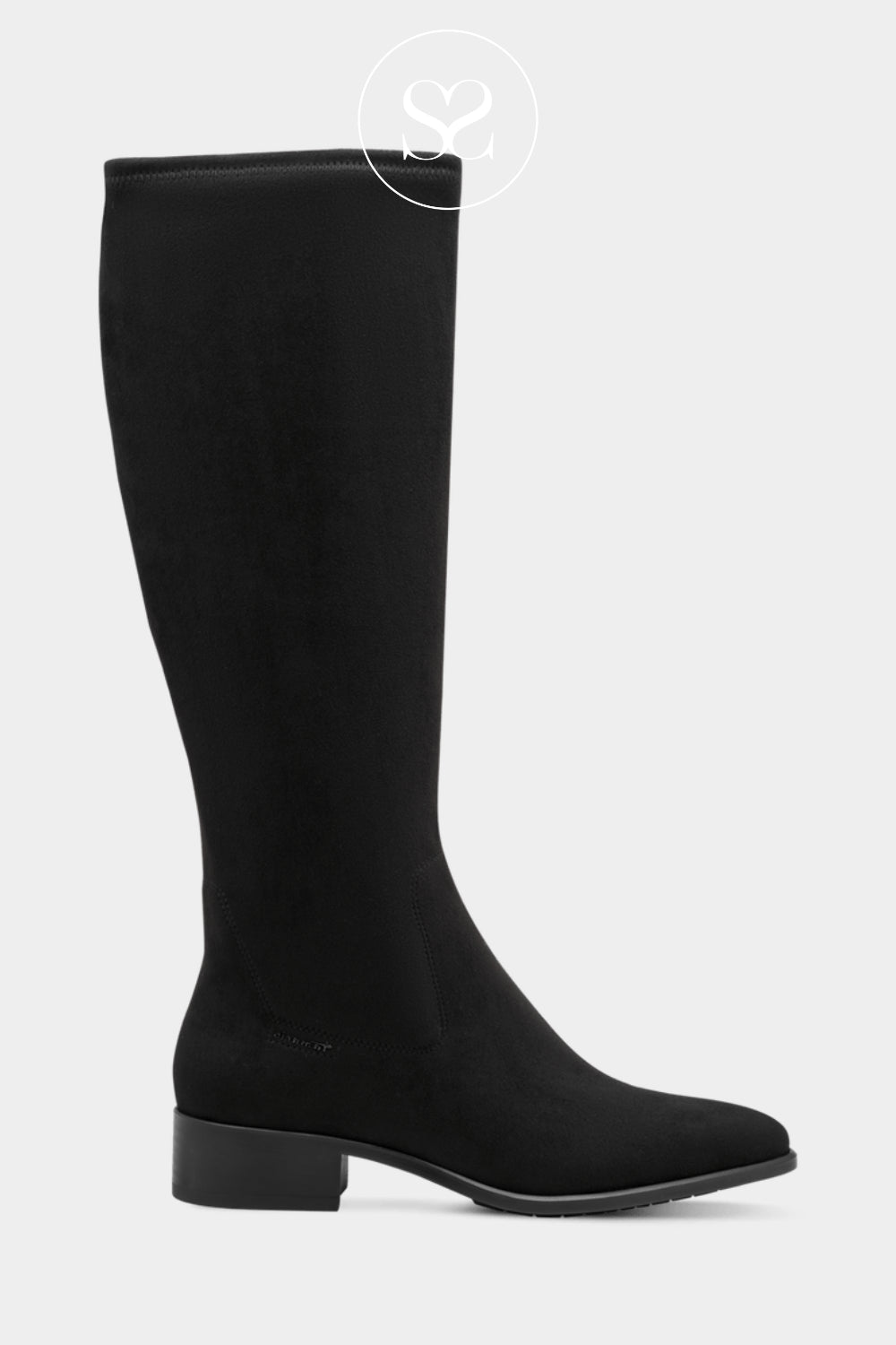 Tamaris Black Flat Knee-High Boots - 1-25540 Ireland