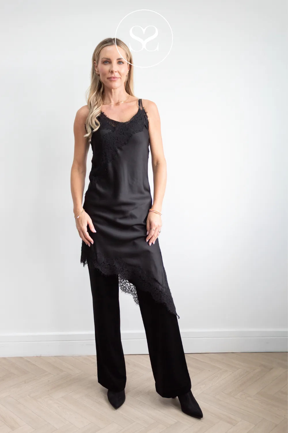 Black Velvet Trousers