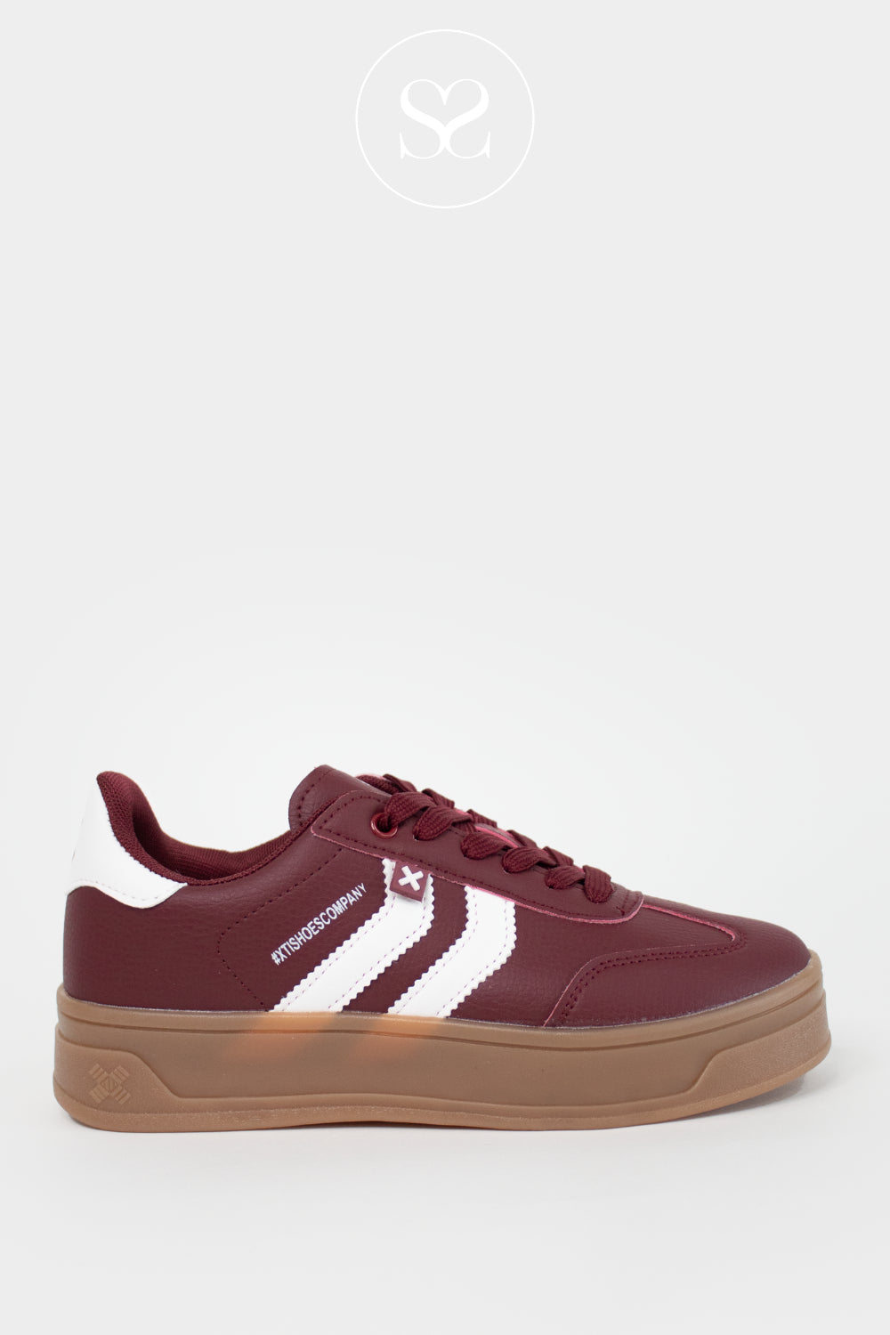 XTI BURGUNDY PLATFORM TRAINER