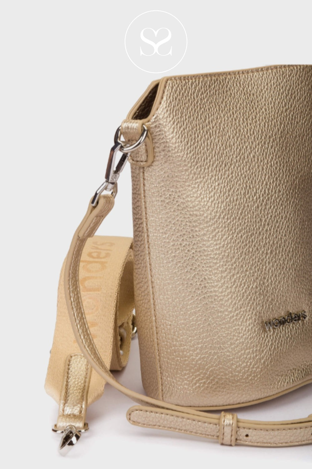 Wonders Gold Bucket Bag WB-55036