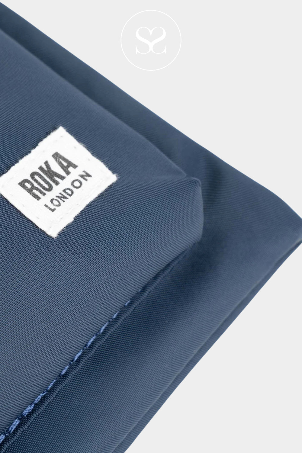 Roka Navy (Midnight) Waterproof Crossbody Messenger Bag - Chelsea B