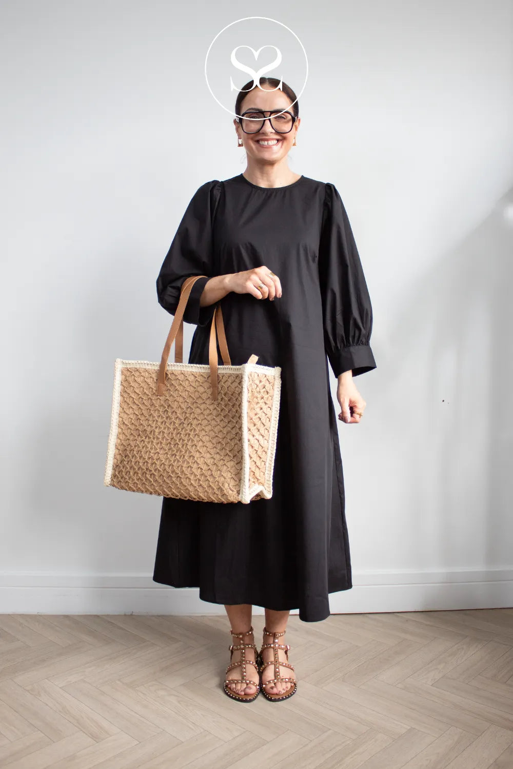 Ash Tan Studded Gladiator Sandals - Precious