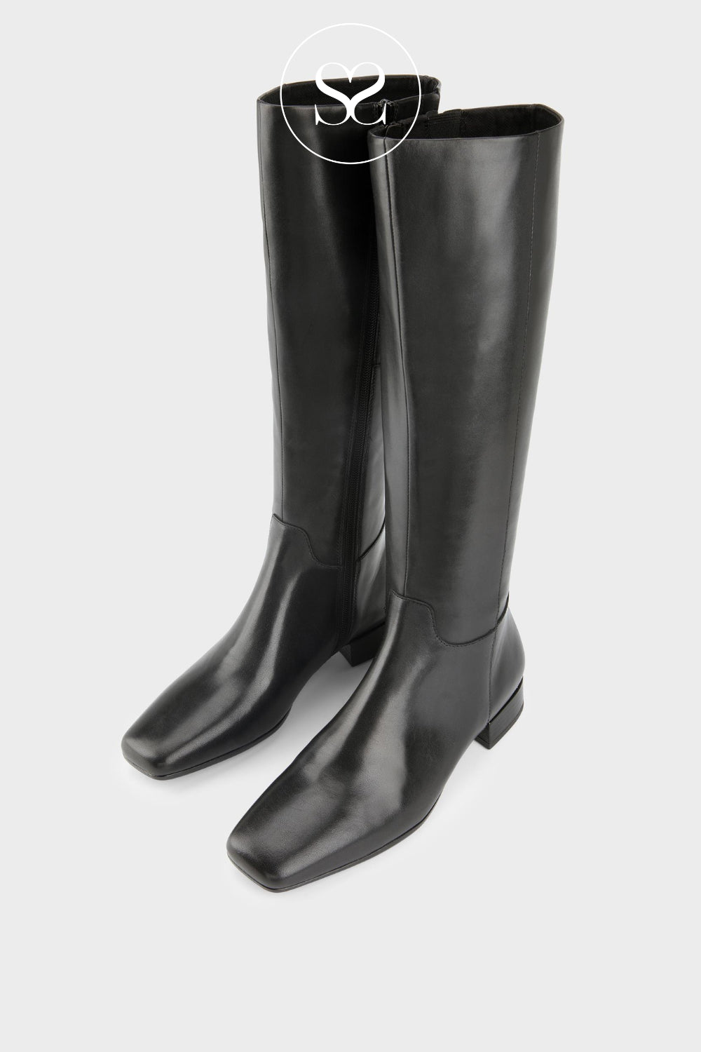 Vagabond Black Knee High Boots- Mona 6255-001-20 Ireland