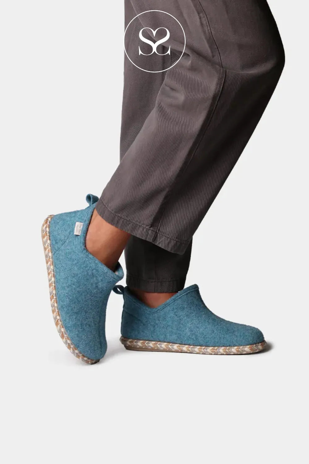 TONI PONS DUNA FP TURQUOISE BOOT SLIPPER FOR WOMEN