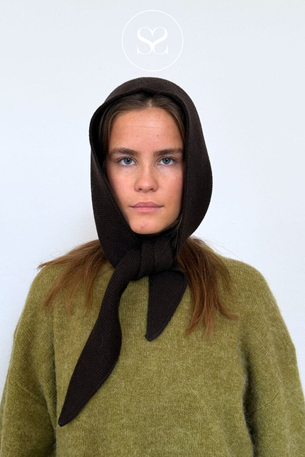 BOII Dark Brown Head Scarf - Buller Ireland