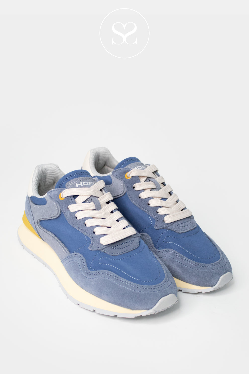 comfortable blue walking trainers for women from HOFF in Ireland