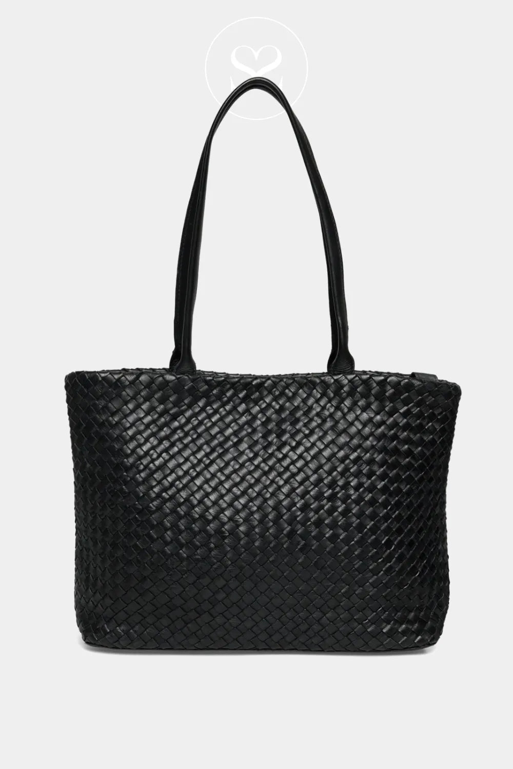DEPECHE BLACK LEATHER SHOULDER BAG 16726 IRELAND 