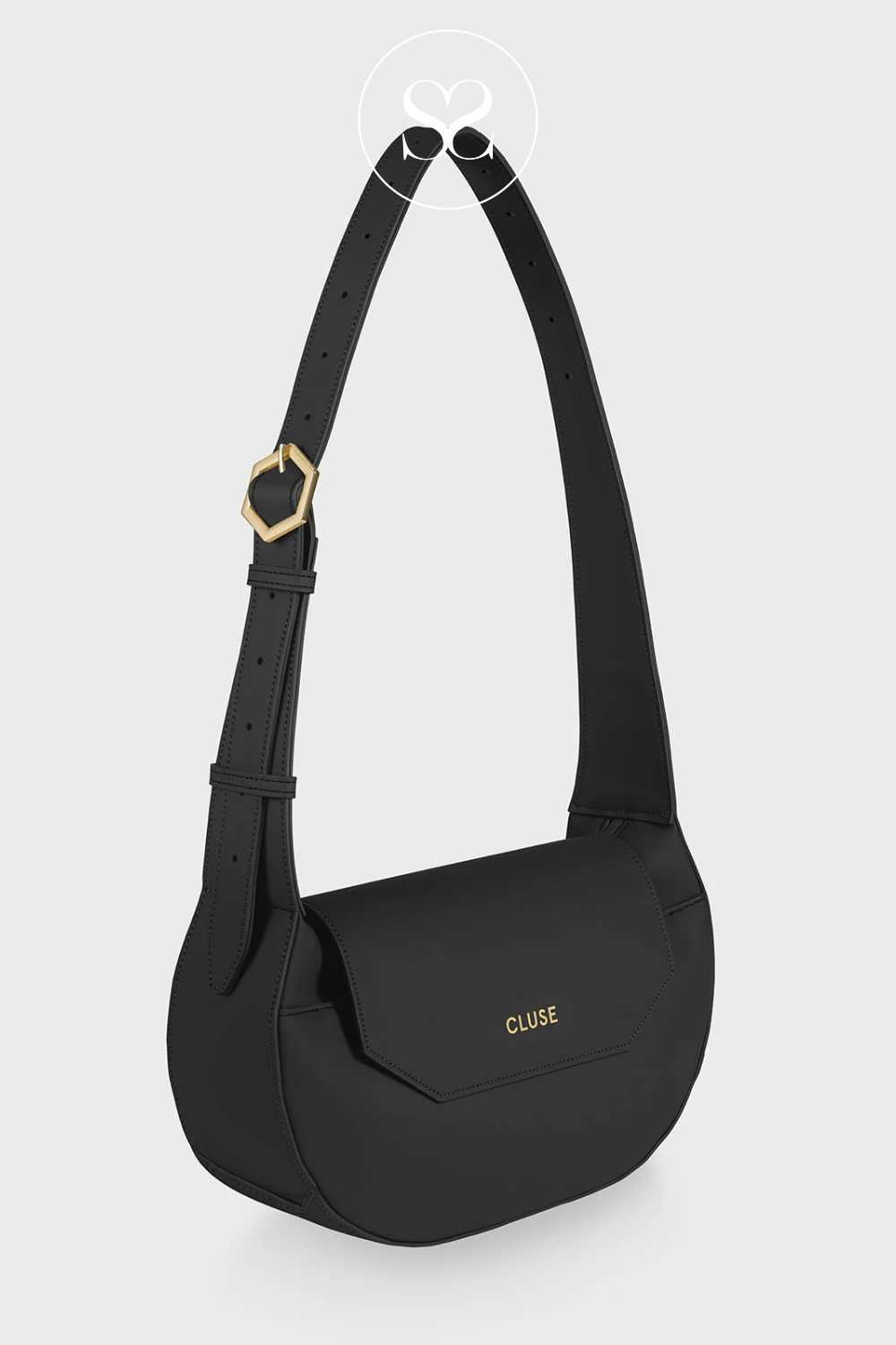 CLUSE BLACK CROSSBODY BAG - CX04901