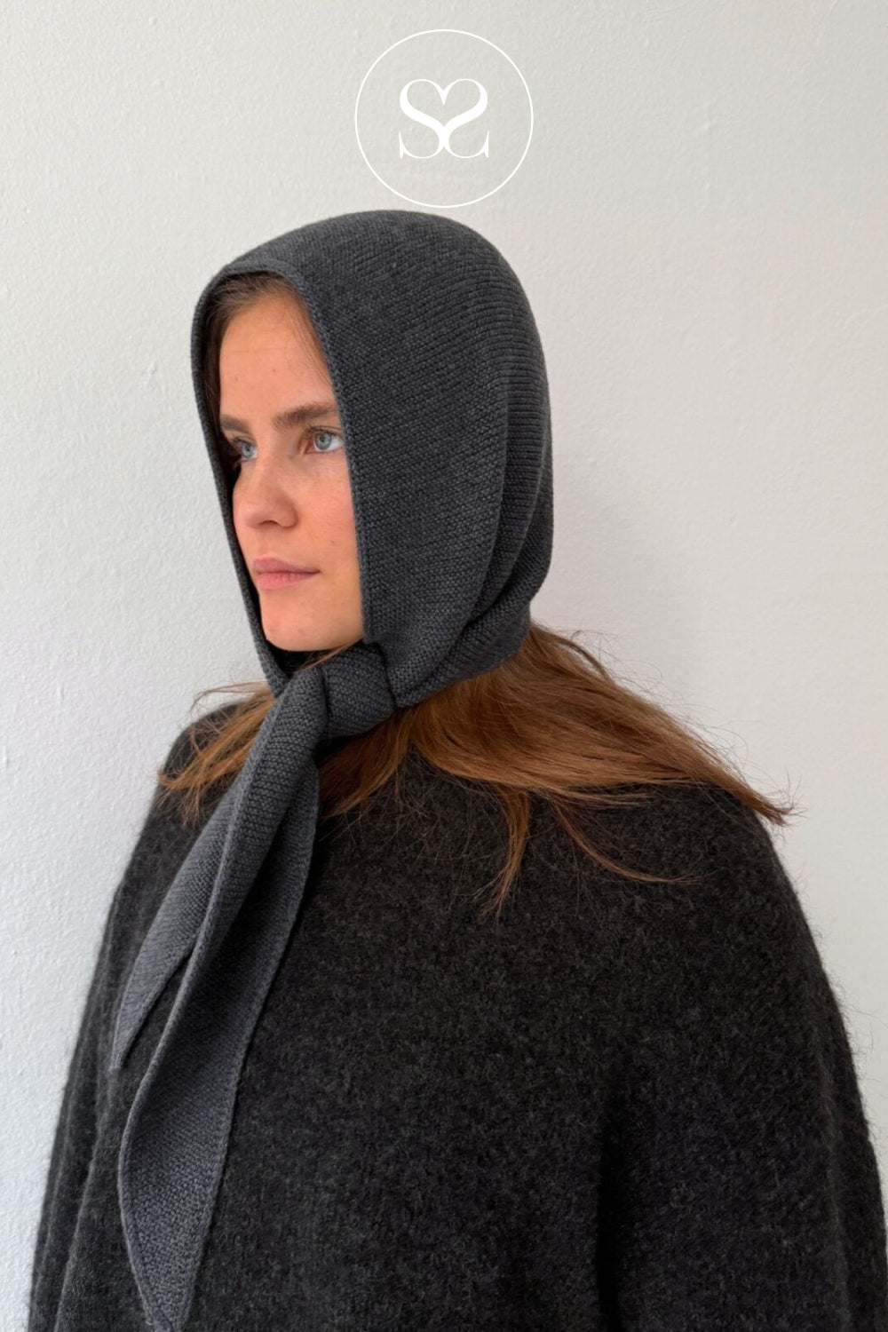 BOII Dark Grey Head Scarf - Buller