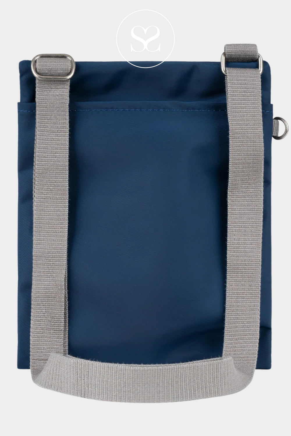 Roka Blue Waterproof Crossbody Messenger Bag - Chelsea B