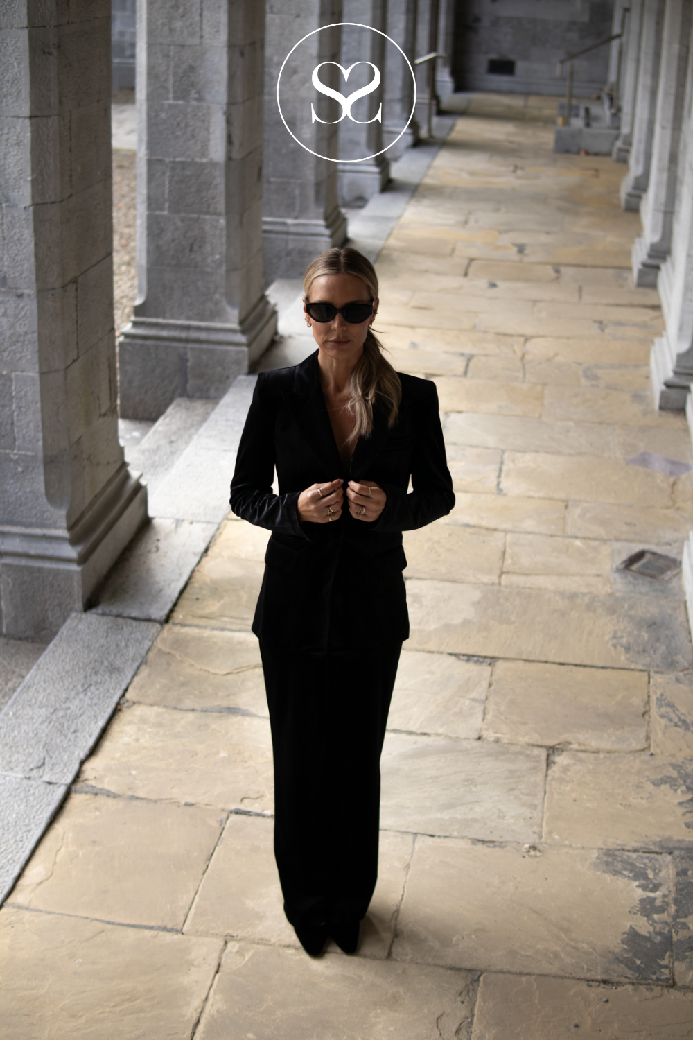 Black Velvet Blazer