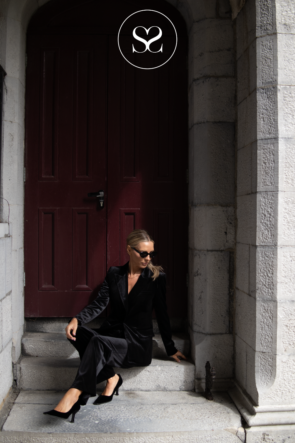 Black Velvet Blazer