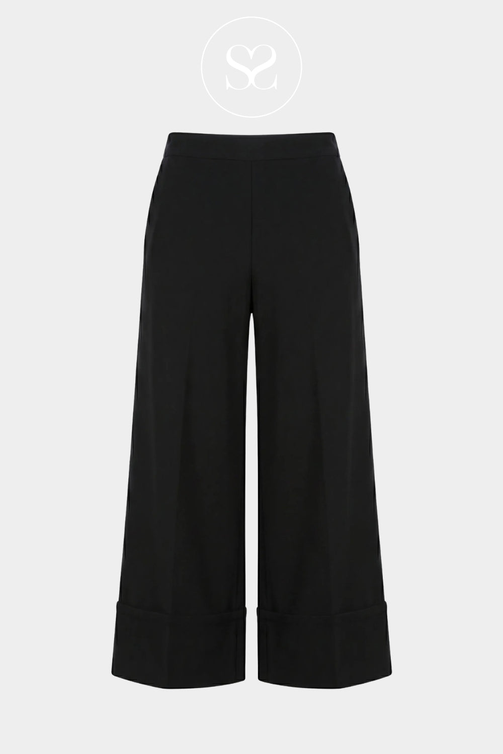 Black Wide Leg Pants - Sophio