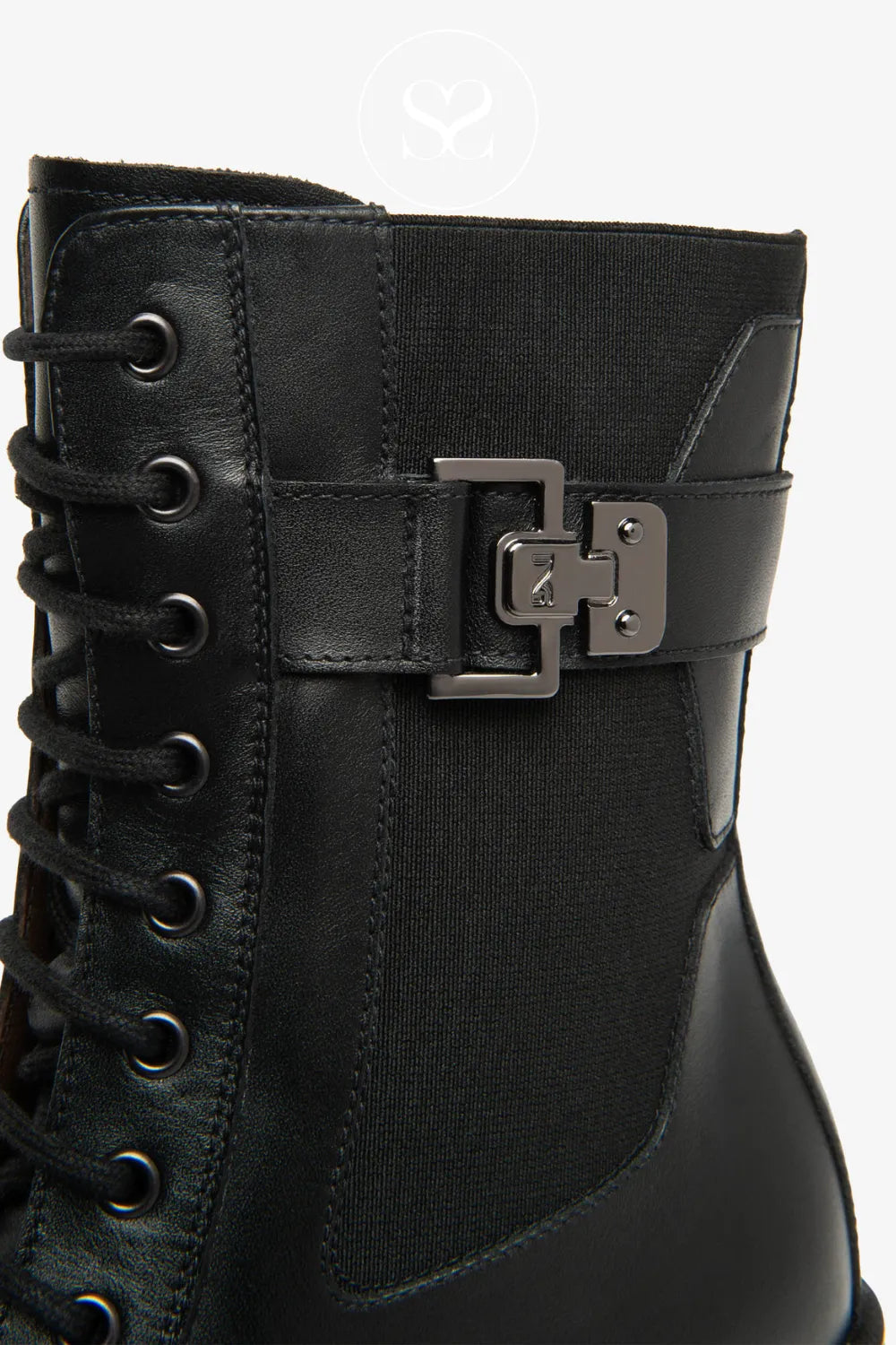 NERO GIARDINI BLACK BLOCK HEEL ANKLE BOOTS I514793D FOR WOMEN MADE WITH SOFT LEATHER FOR ALL DAY COMFORT