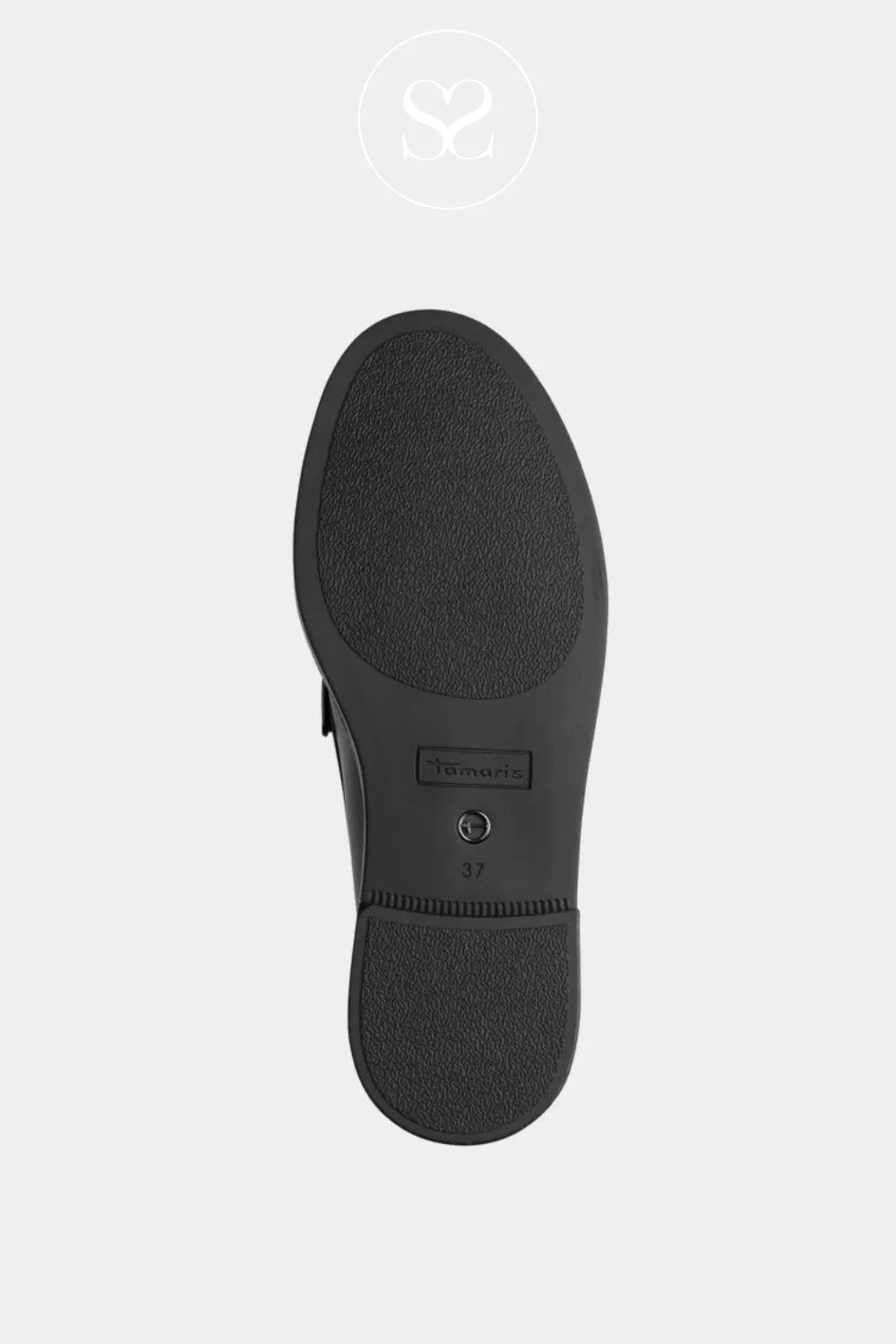 Black leather shoes