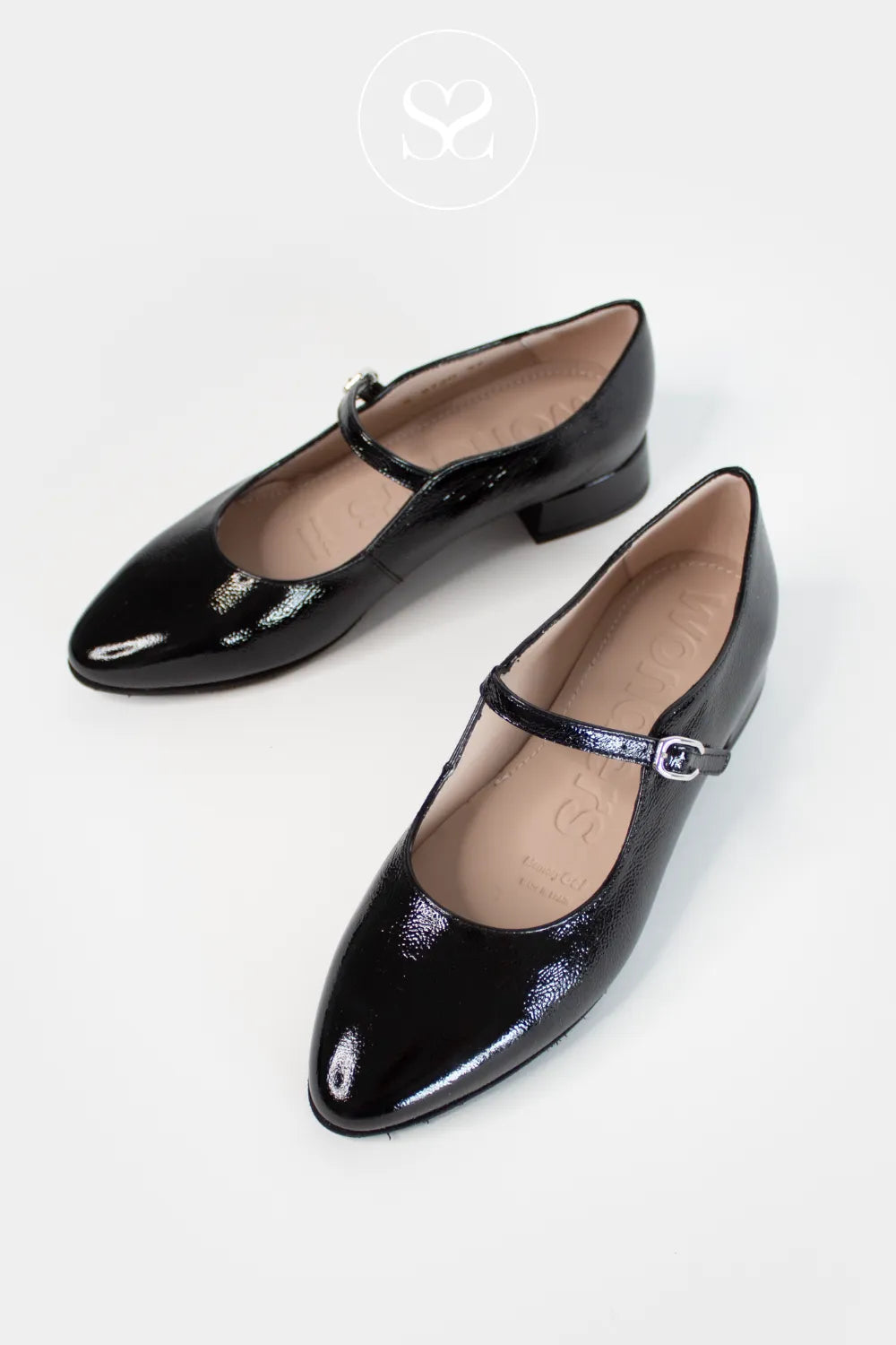 WONDERS LEATHER LINED  MARY JANE WITH MEMORY GEL INSOLE