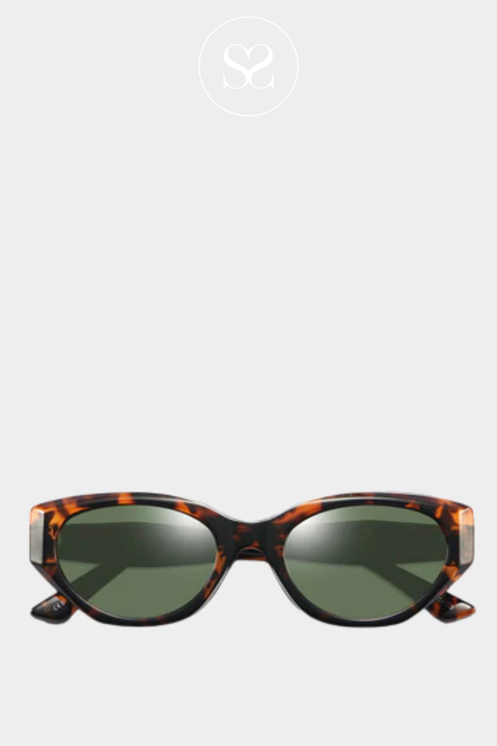 Eco Shades Havana Cat-eye Sunglasses - Palma