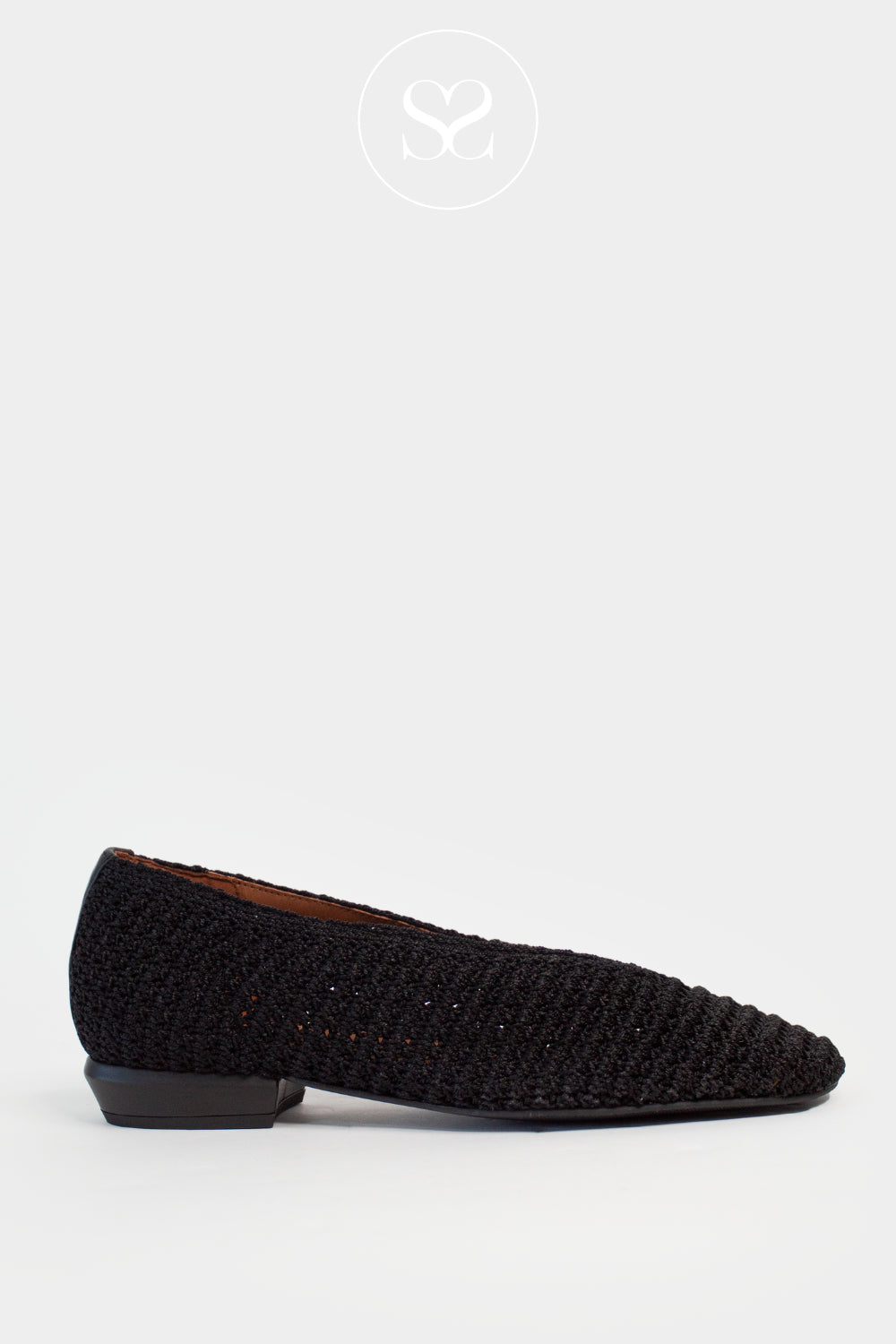 Angel Alarcon Black woven pumps Ursula - Ireland