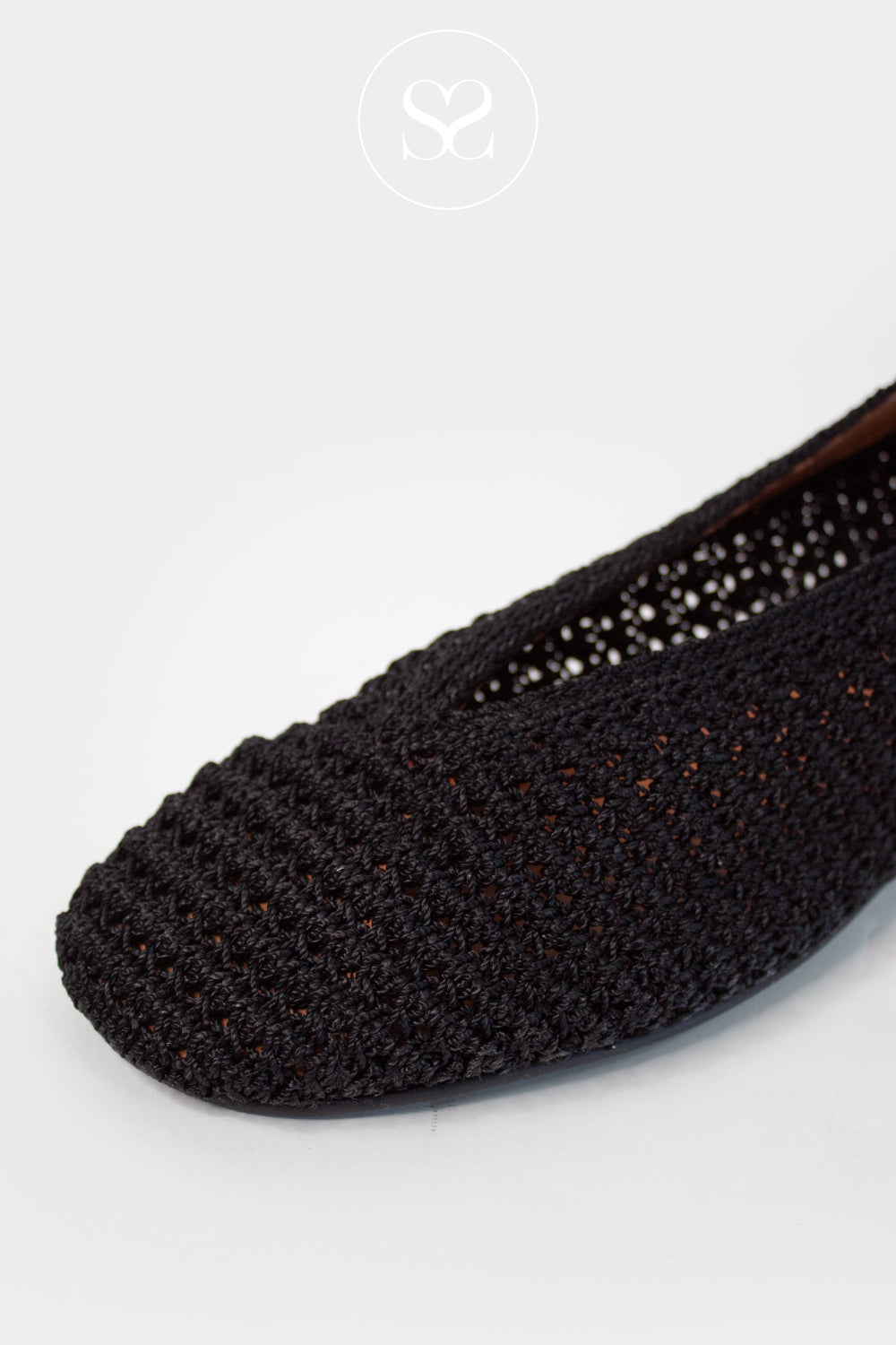 Angel Alarcon Black woven pumps Ursula