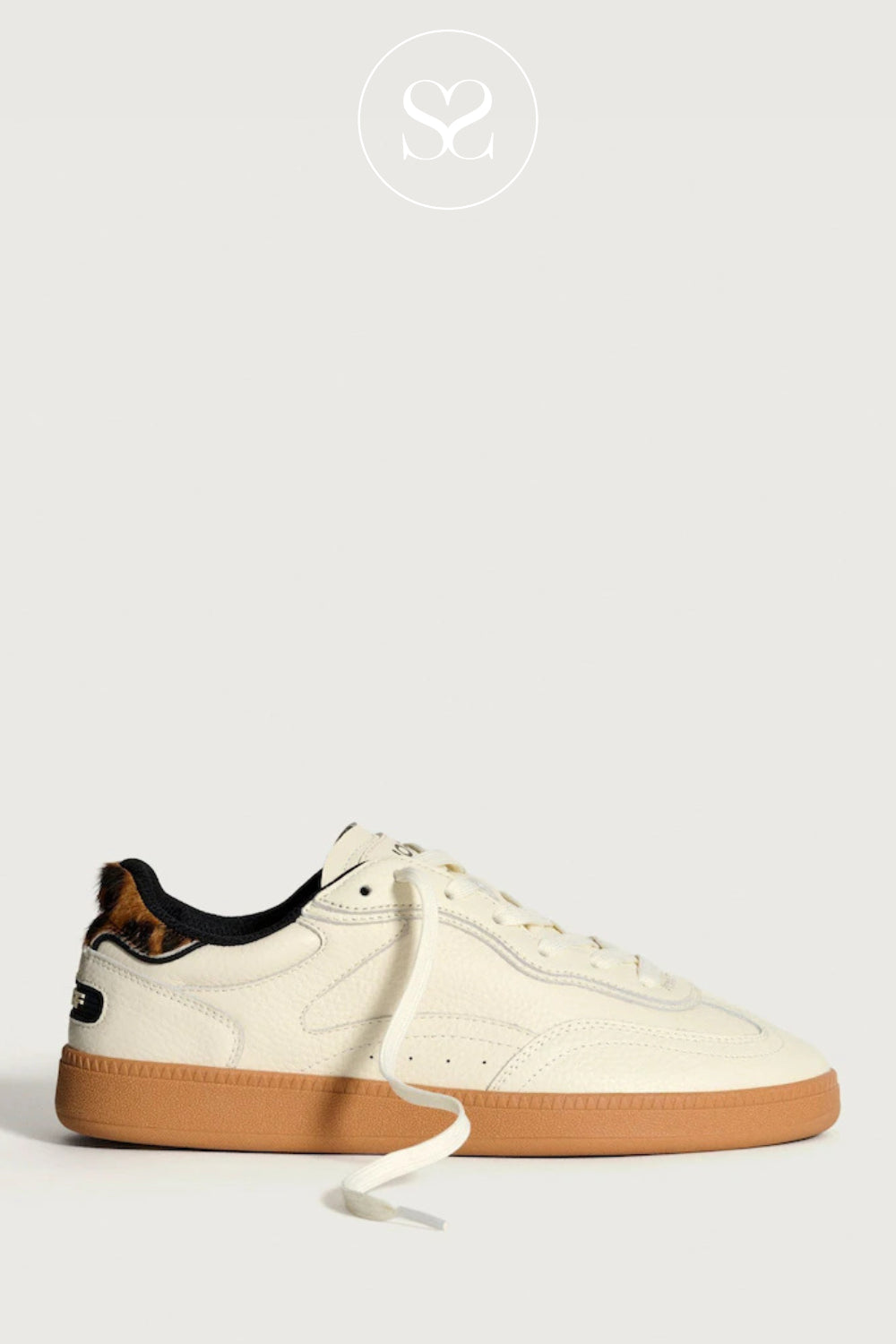 HOFF OFF WHITE  PLATFORM TRAINERS FOR WOMEN - ALLEY