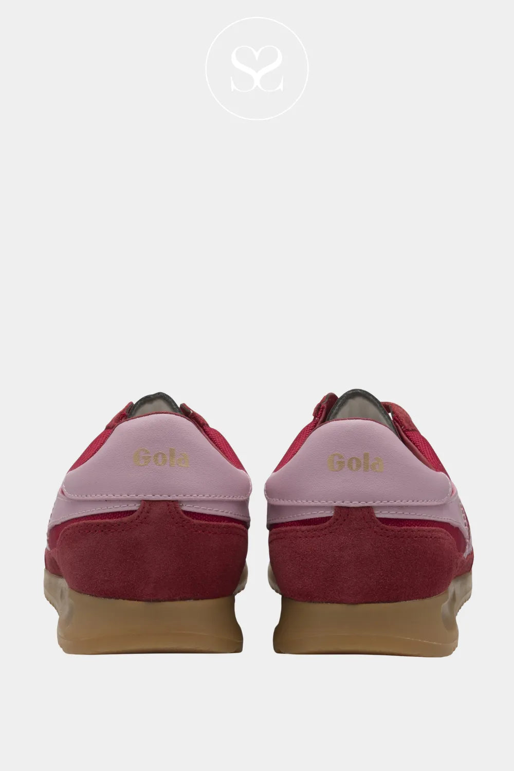 GOLA Retro Red Trainers - Tornado