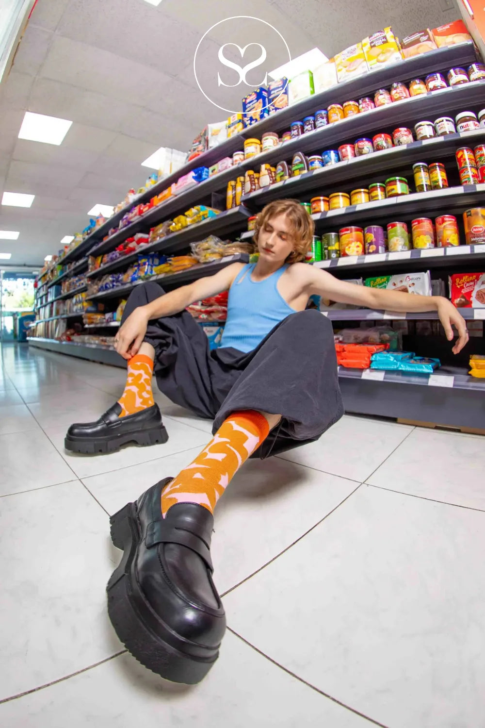 EAT MY SOCKS PEANUT BUTTER SOCKS