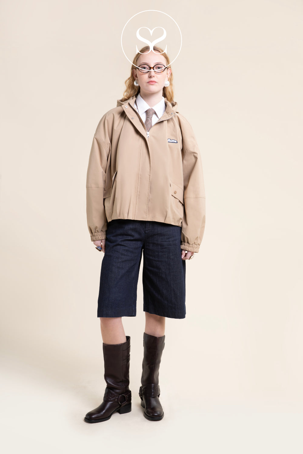 Flotte Camel Waterproof Puffer Jacket  - Garance in Ireland