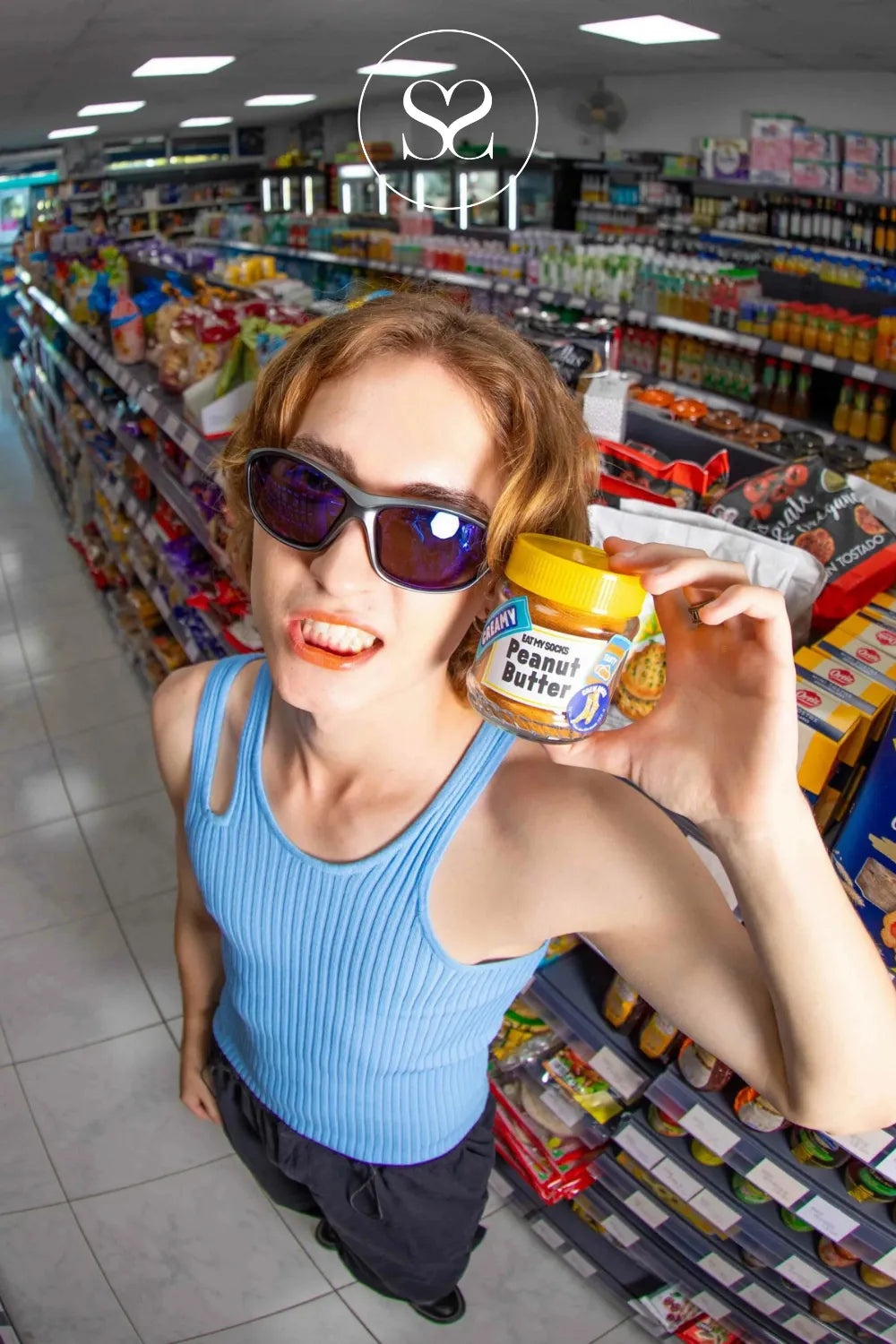 EAT MY SOCKS PEANUT BUTTER SOCKS