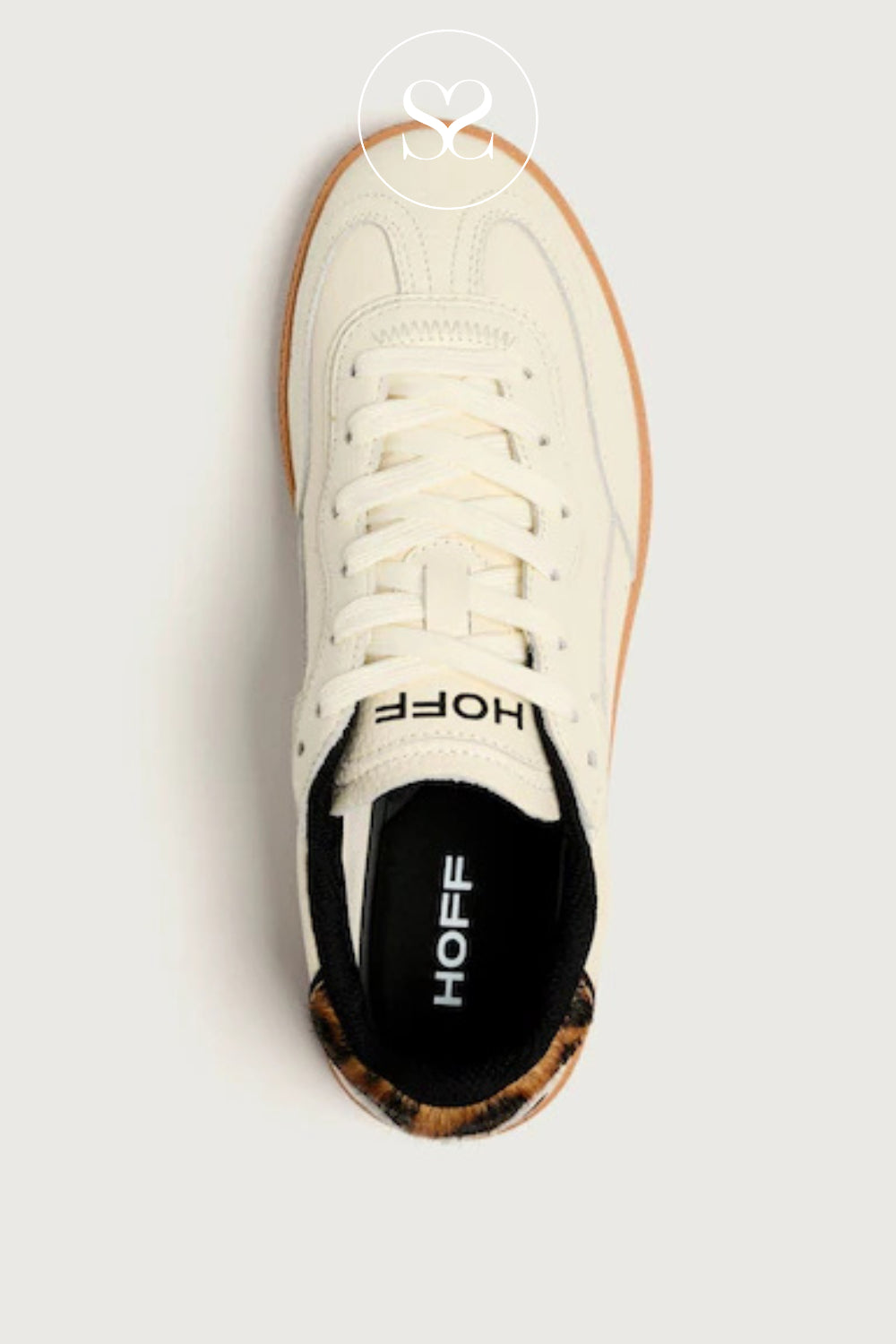 HOFF OFF WHITE  PLATFORM TRAINERS FOR WOMEN - ALLEY