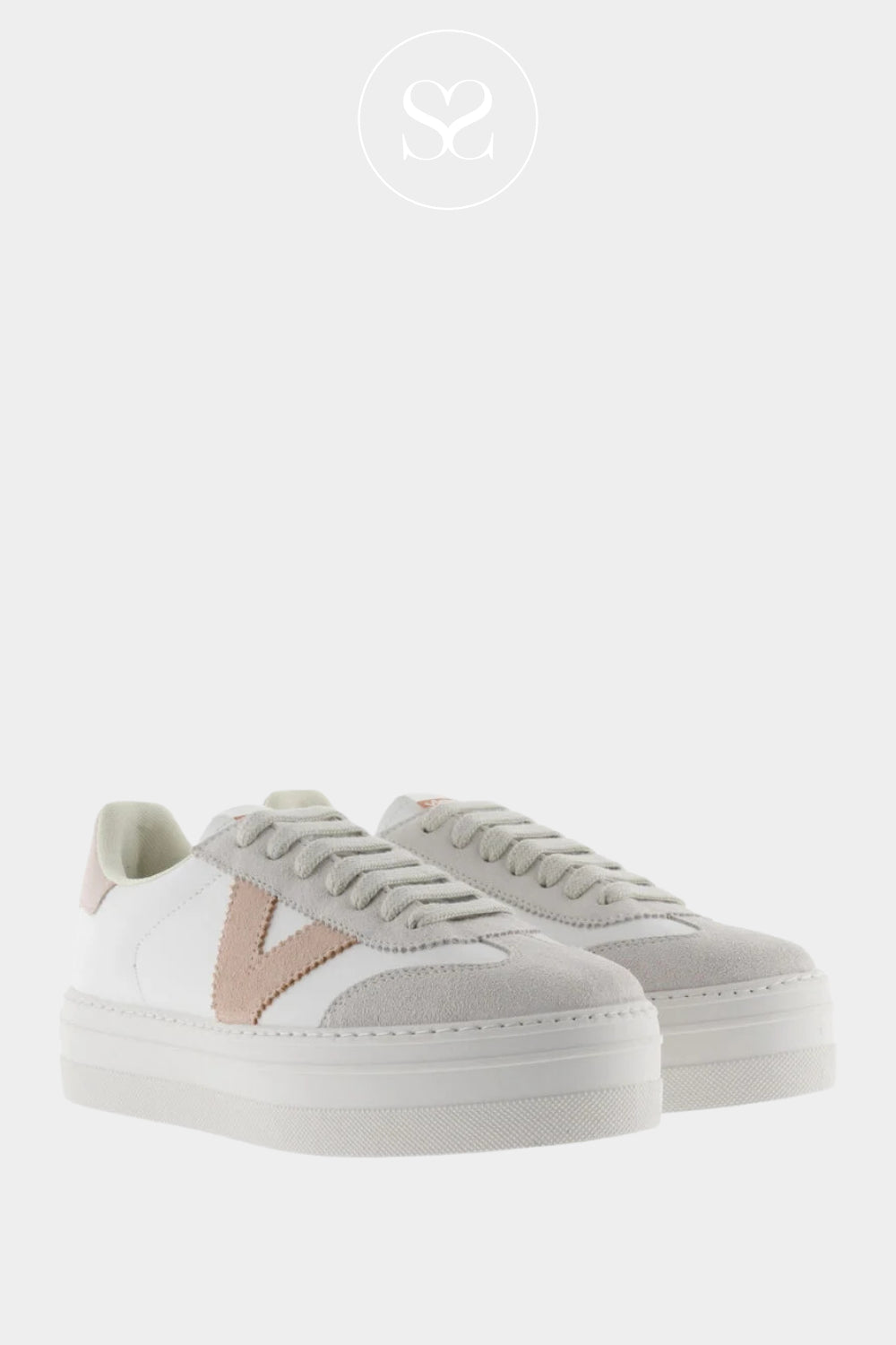 Comfortable Victoria Off - White Platform Trainers - 1092173 Ireland