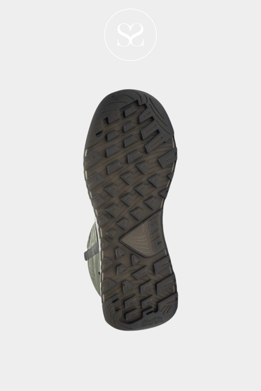 ARA GREEN/BLACK GORE-TEX TRAINER BOOTS WITH RUBBER GRIP SOLE