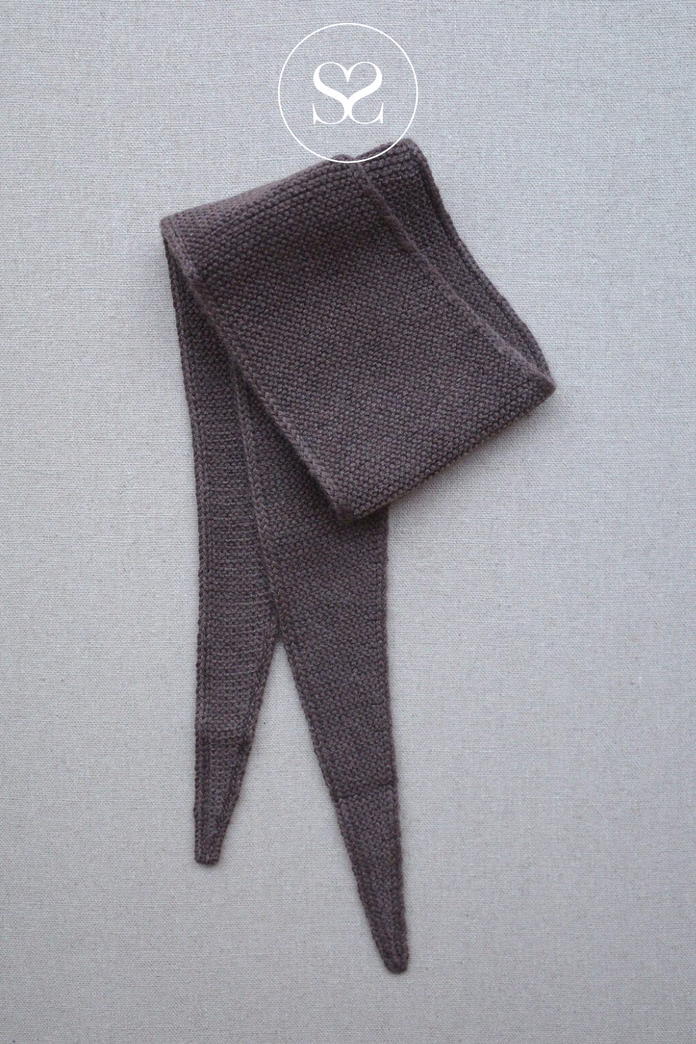 BOII Brown Neck Scarf - Bisse Ireland
