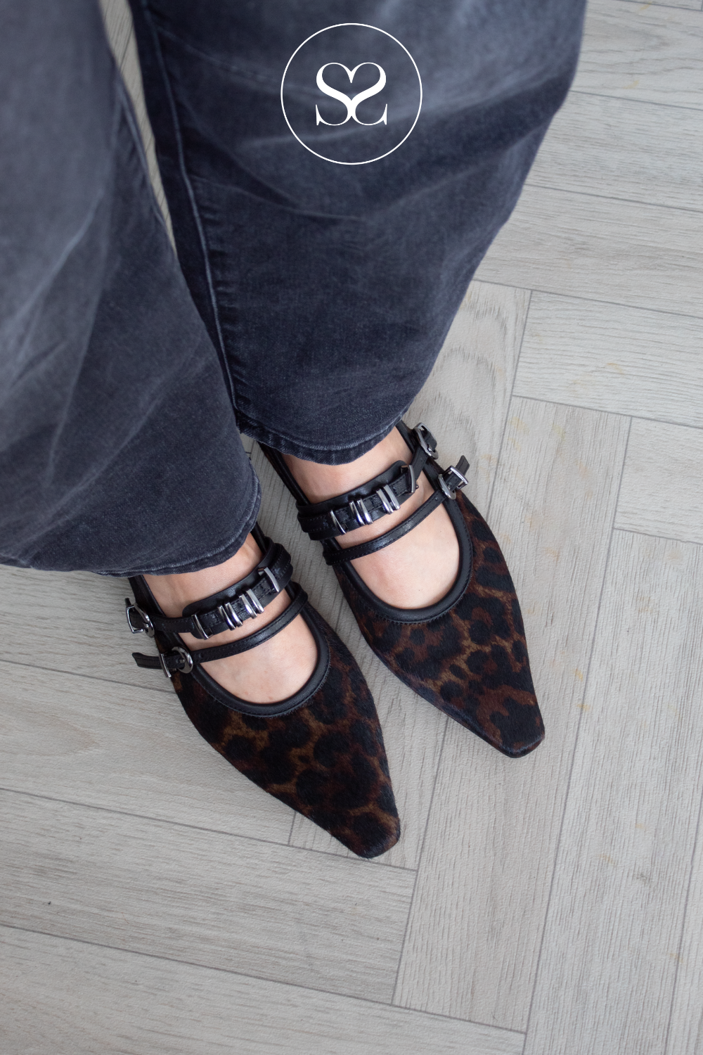 Lodi Brown Leopard Print Pony Pumps - Elena