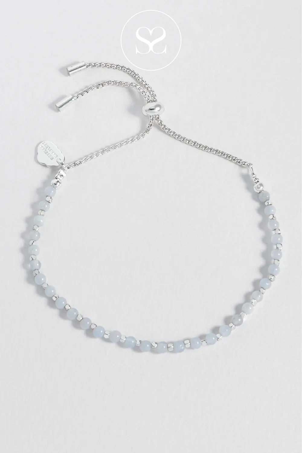 ESTELLA BARTLETT BLUE LACE AGATE BRACELET EBB6461S