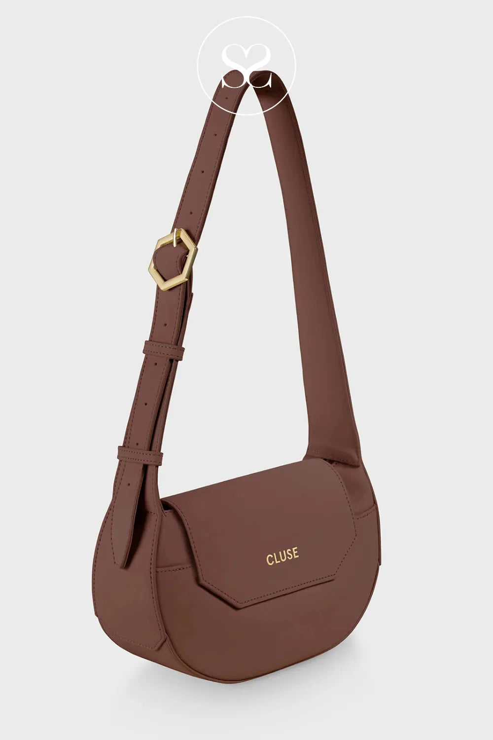 CLUSE BROWN PETITE CROSSBODY BAG - CX04204