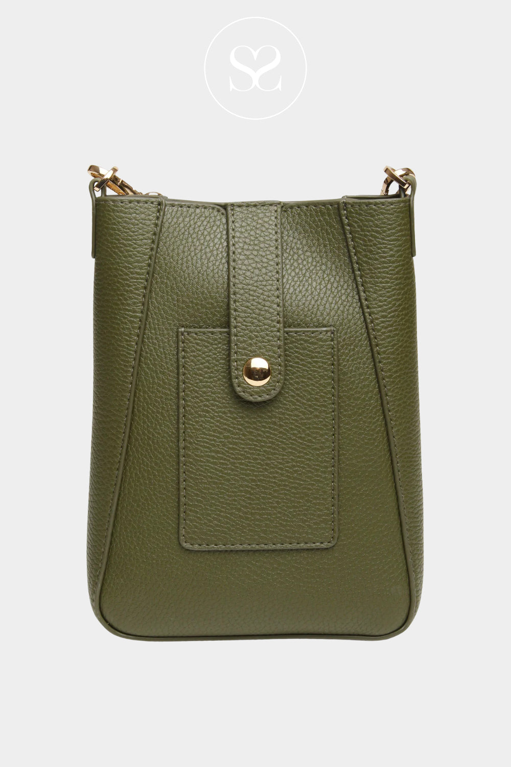 ALICE WHEELER SMALL BAG WITH CARD POCKET AND  MAGNET FLAP CLOSURE - IRELAND